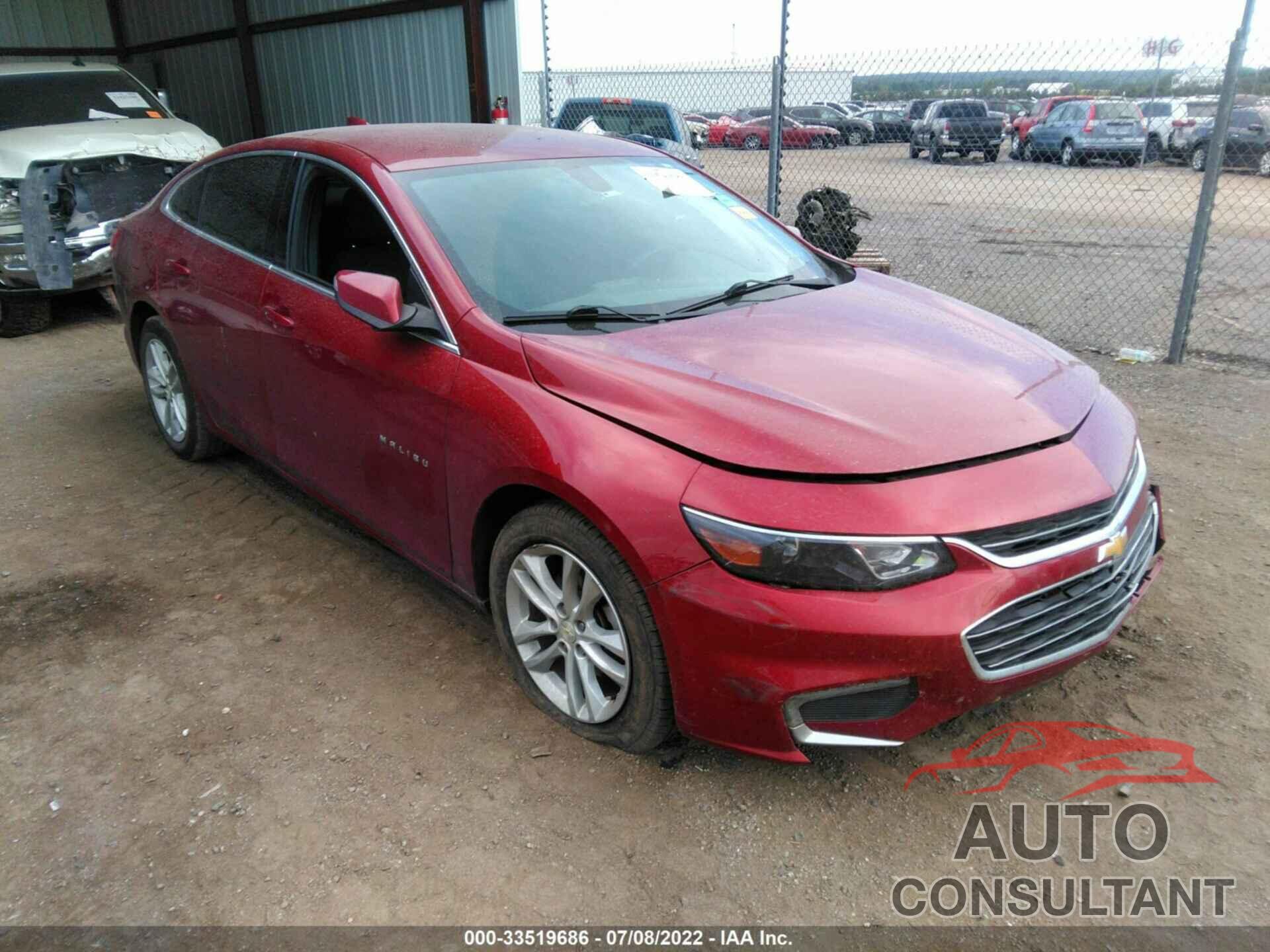 CHEVROLET MALIBU 2017 - 1G1ZE5ST0HF240440