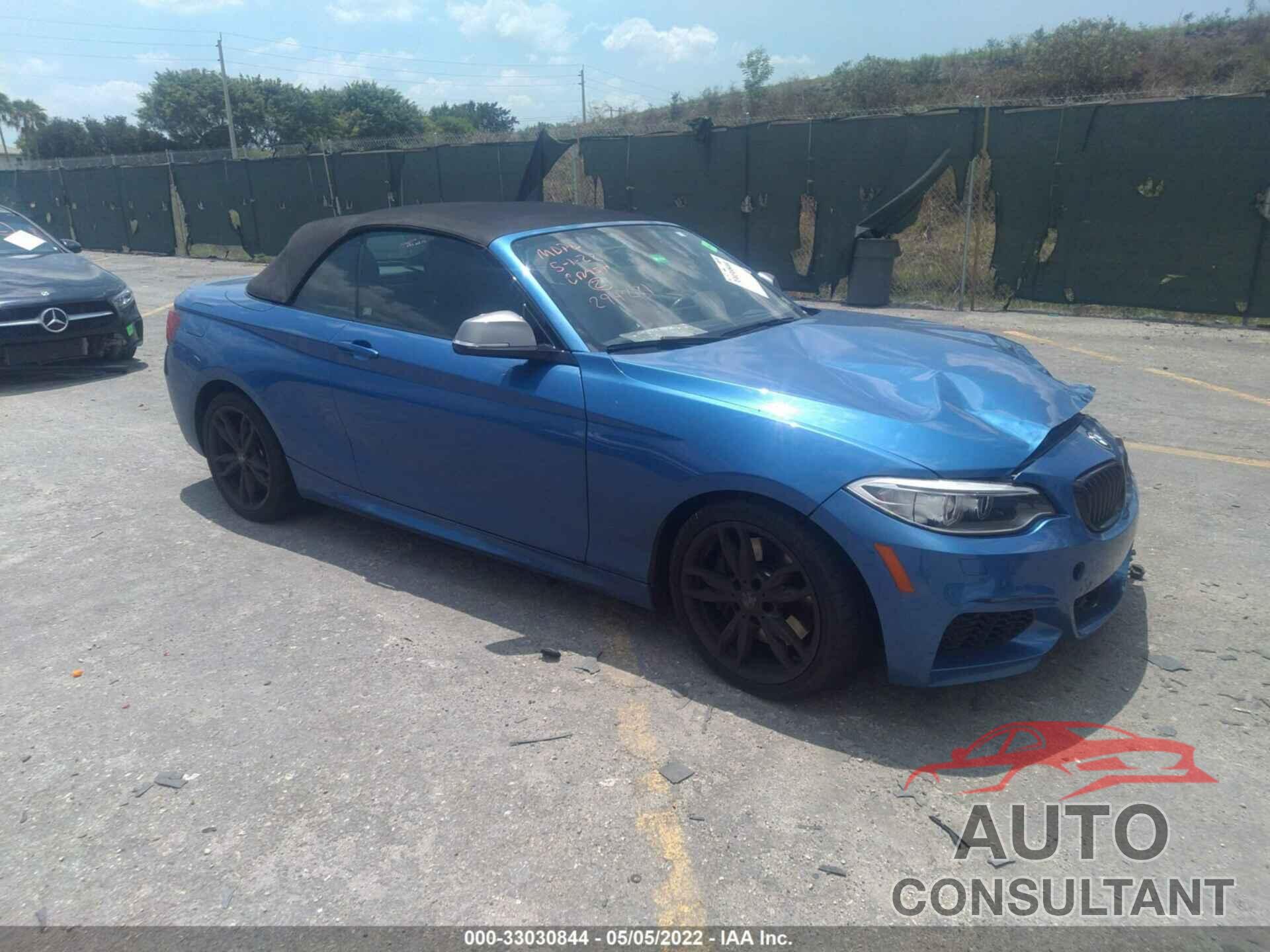 BMW 2 SERIES 2017 - WBA2L1C54HV666173