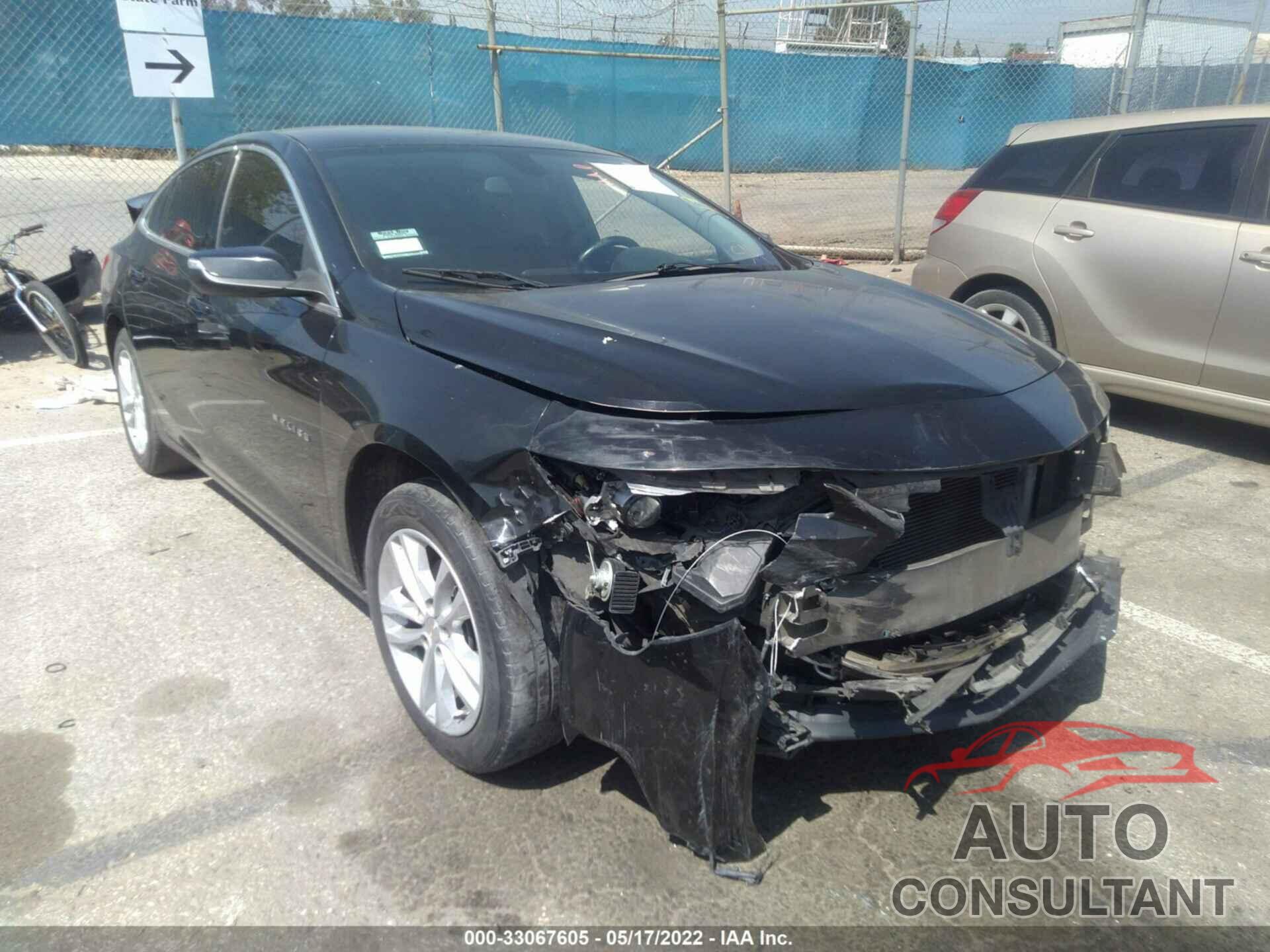 CHEVROLET MALIBU 2016 - 1G1ZE5ST8GF302469