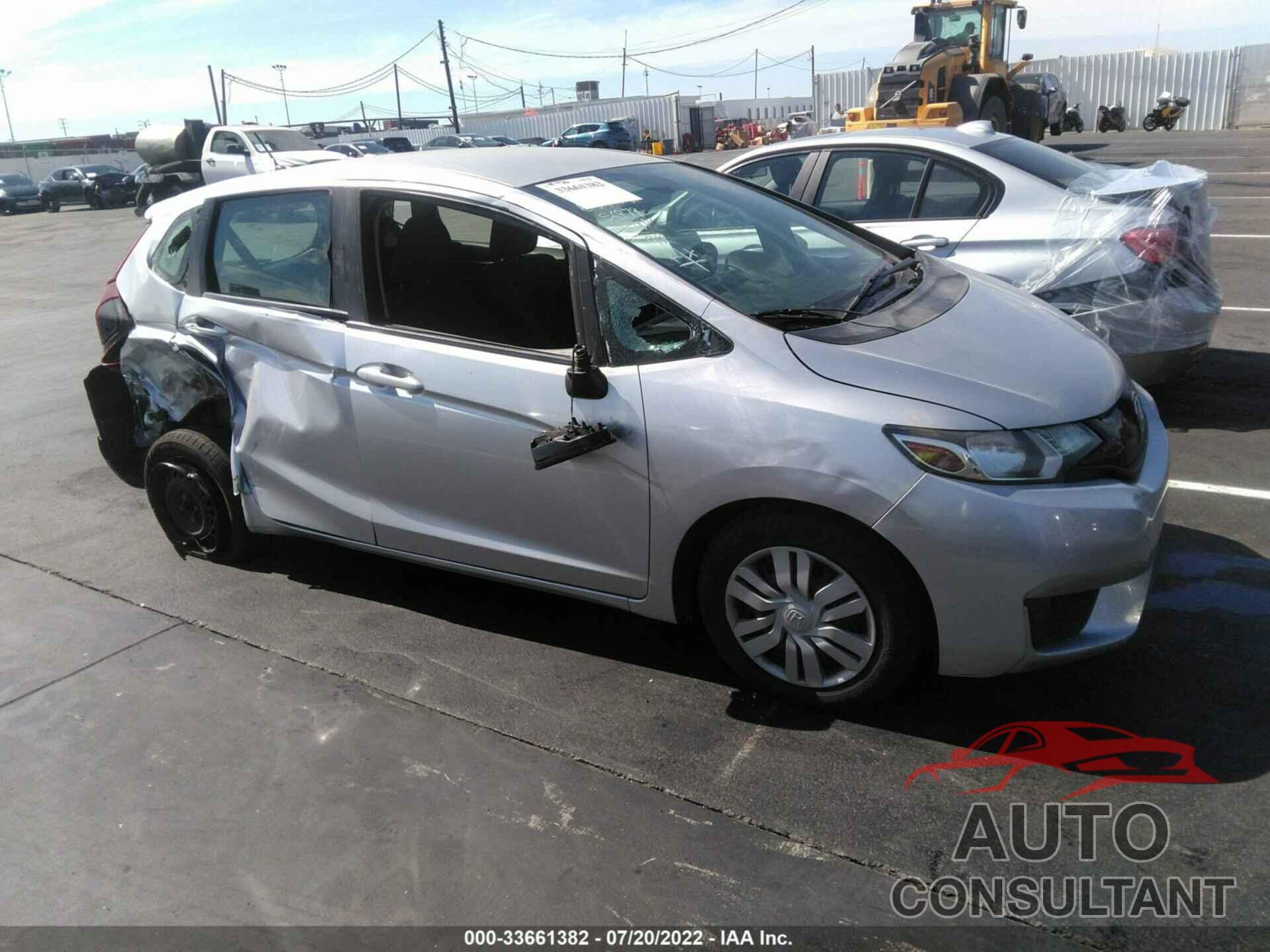 HONDA FIT 2016 - JHMGK5H50GS009204