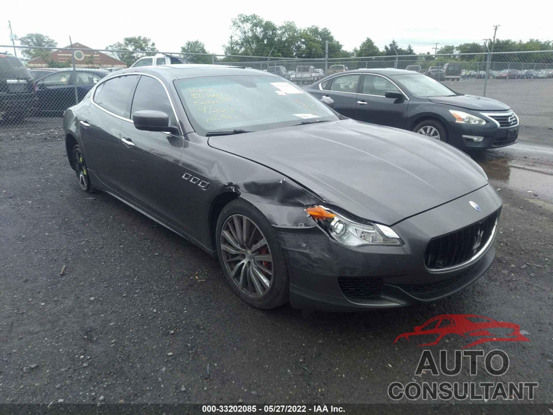 MASERATI QUATTROPORTE 2016 - ZAM56RRA7G1188536