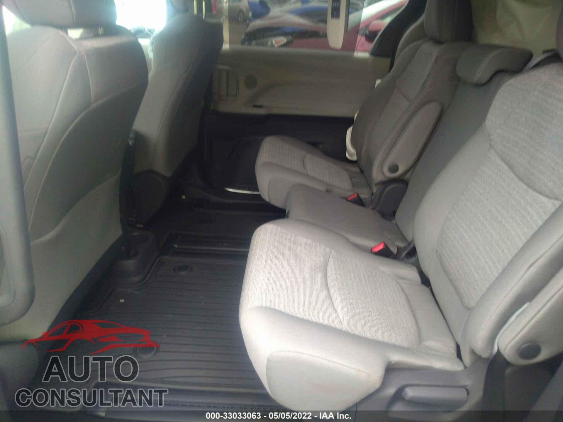 TOYOTA SIENNA 2021 - 5TDBRKEC6MS031494