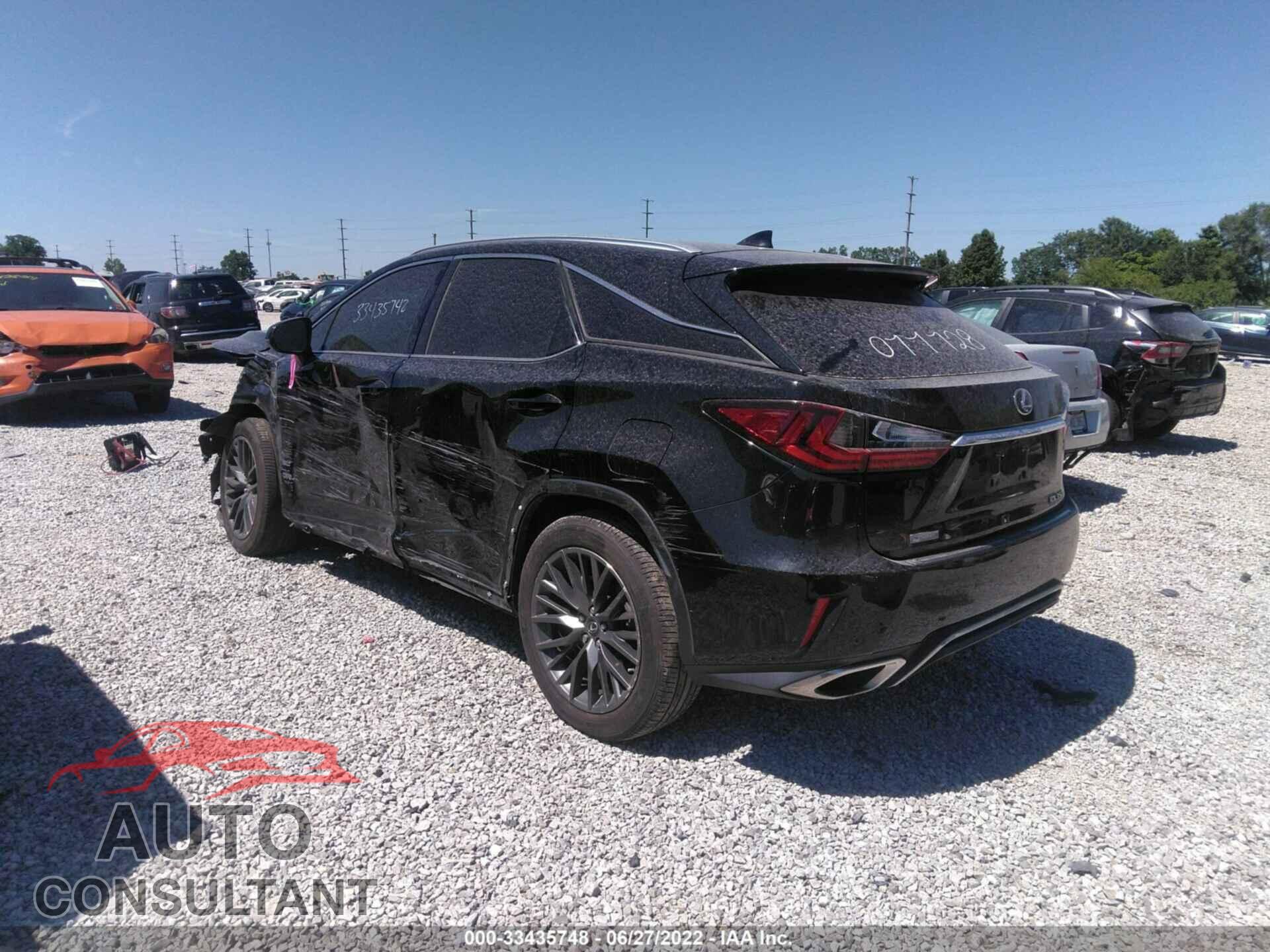 LEXUS RX 2017 - 2T2BZMCA5HC077728