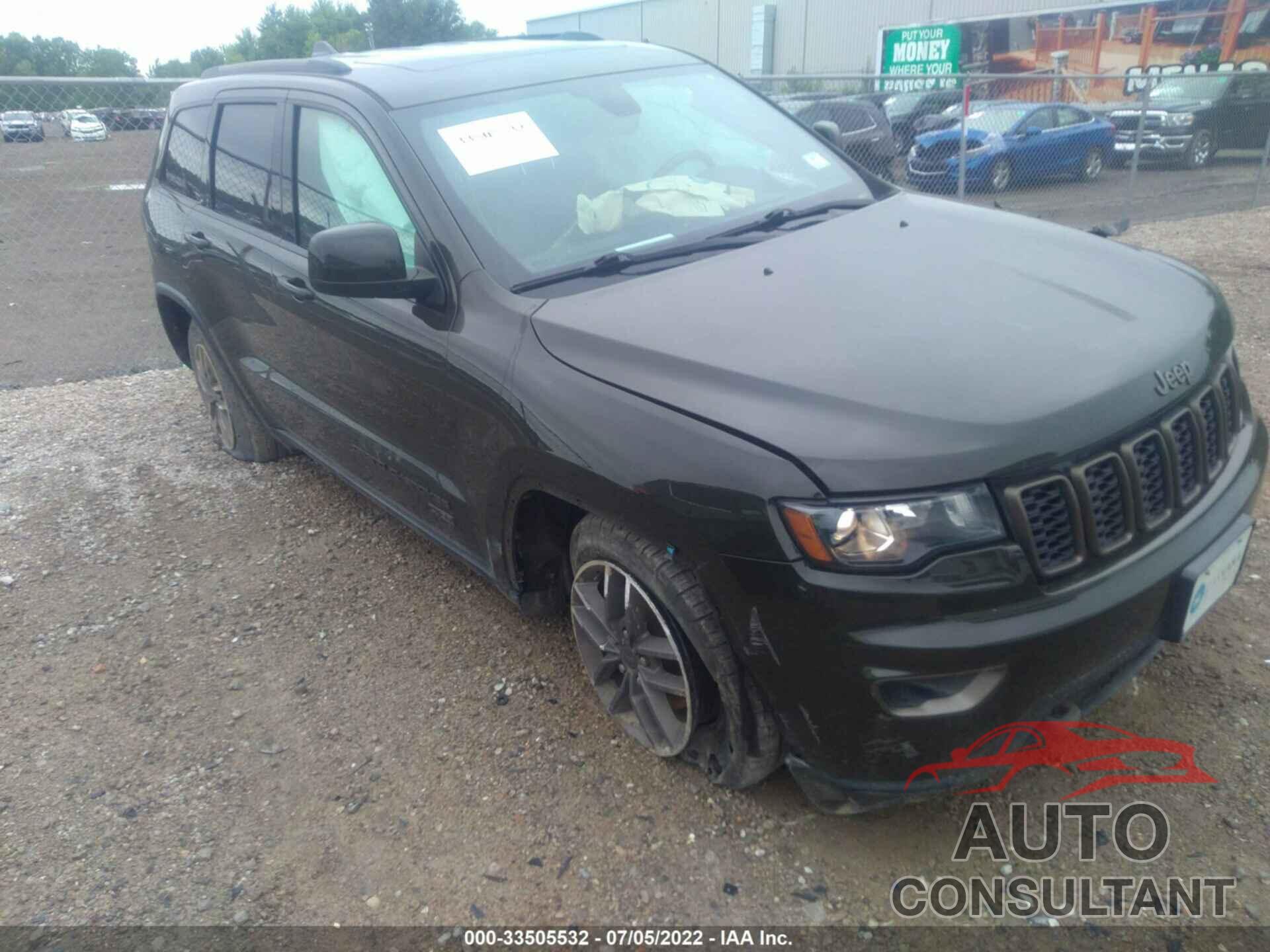 JEEP GRAND CHEROKEE 2016 - 1C4RJFAGXGC475814