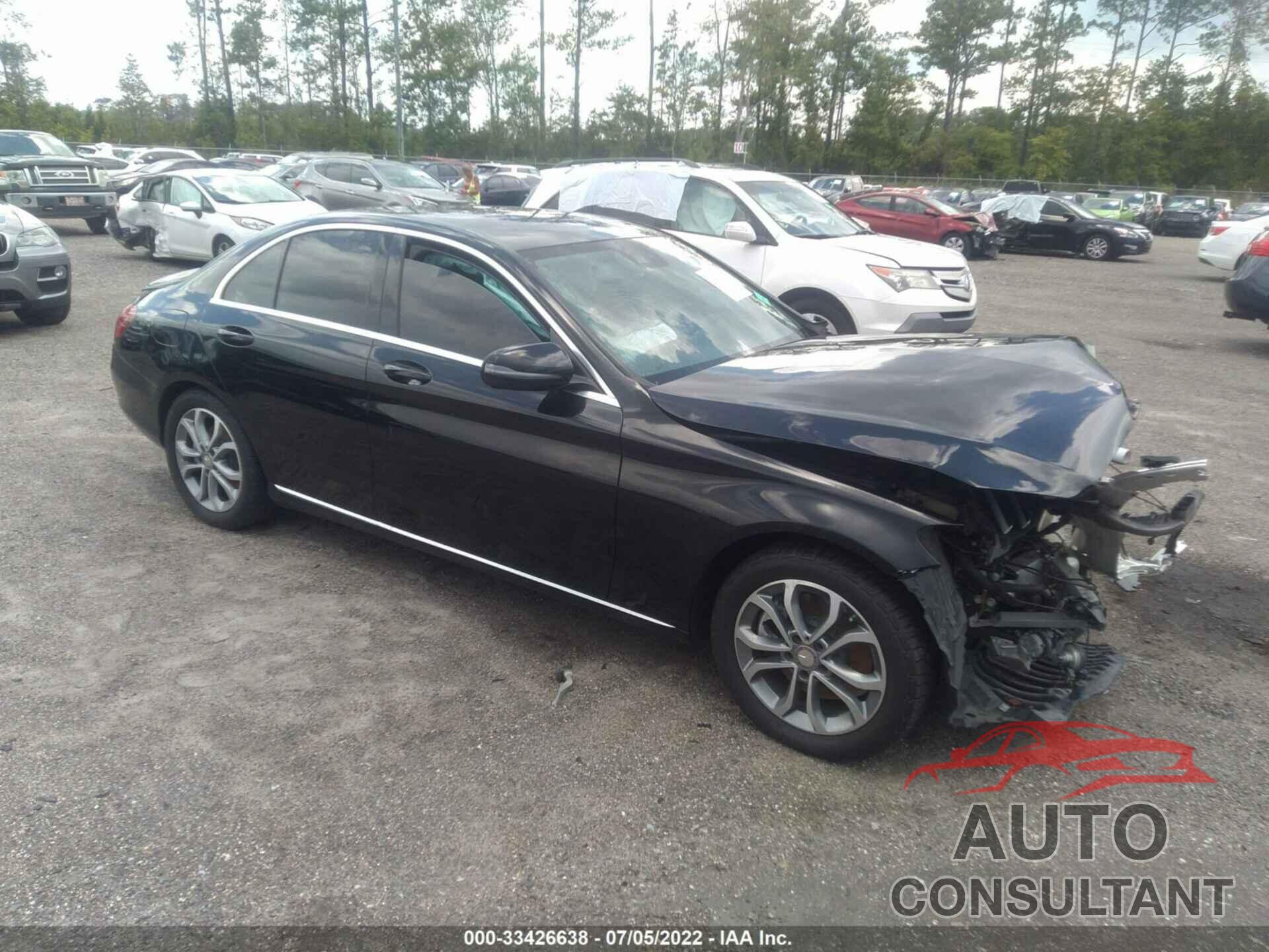 MERCEDES-BENZ C-CLASS 2016 - 55SWF4JB1GU129875