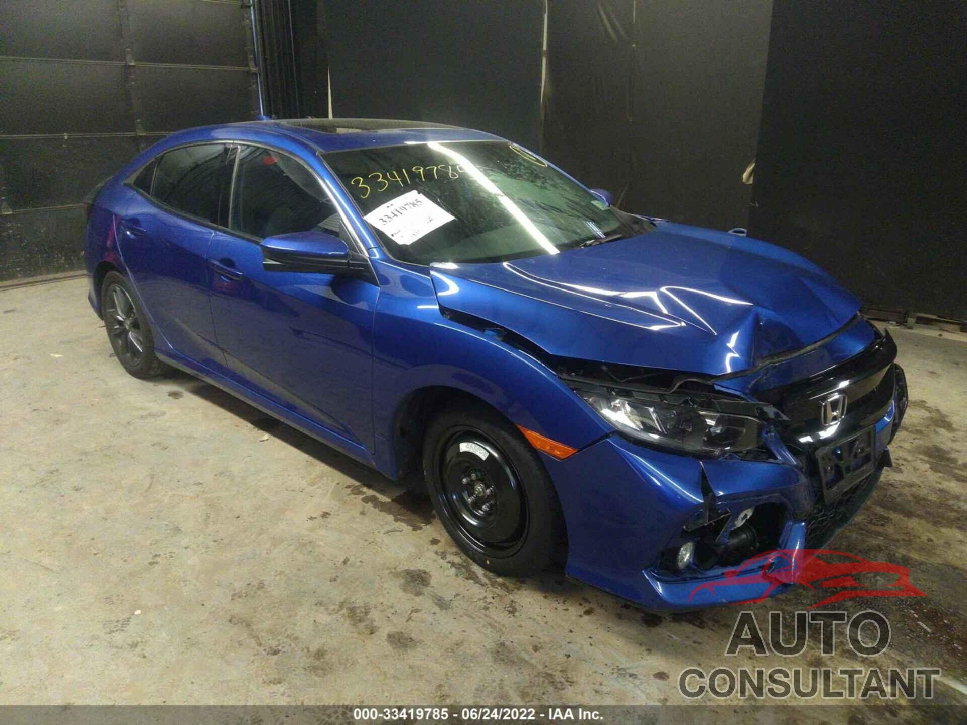 HONDA CIVIC HATCHBACK 2021 - SHHFK7H63MU416619