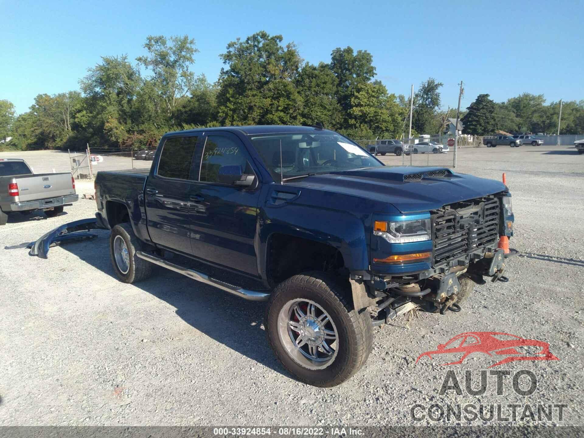 CHEVROLET SILVERADO 1500 2017 - 3GCUKREC5HG432934