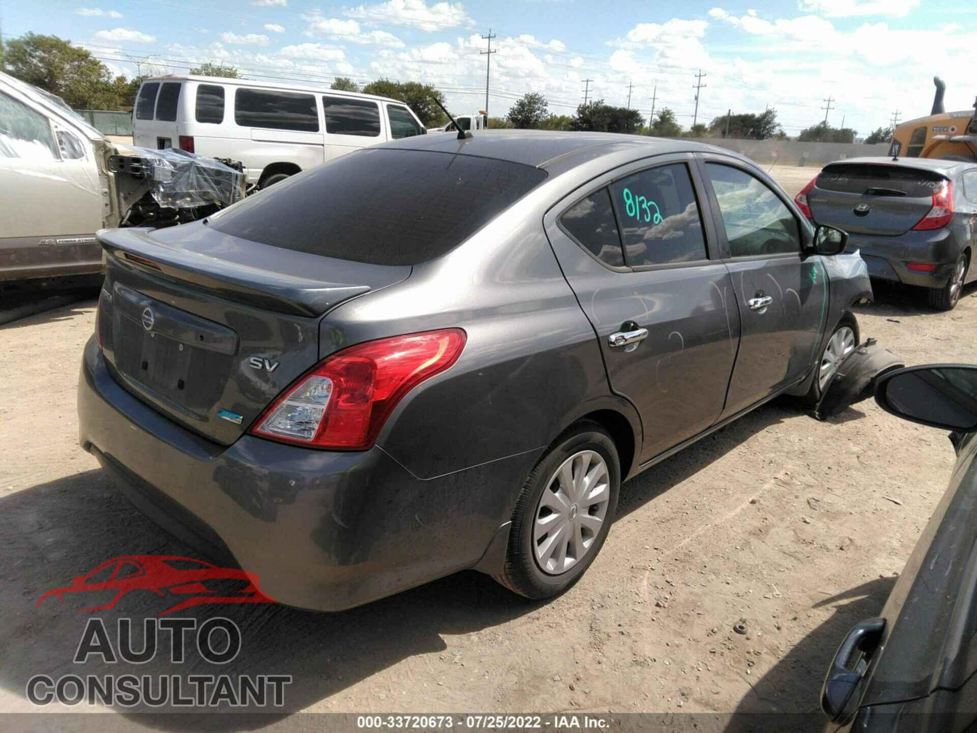 NISSAN VERSA 2016 - 3N1CN7AP1GL873453