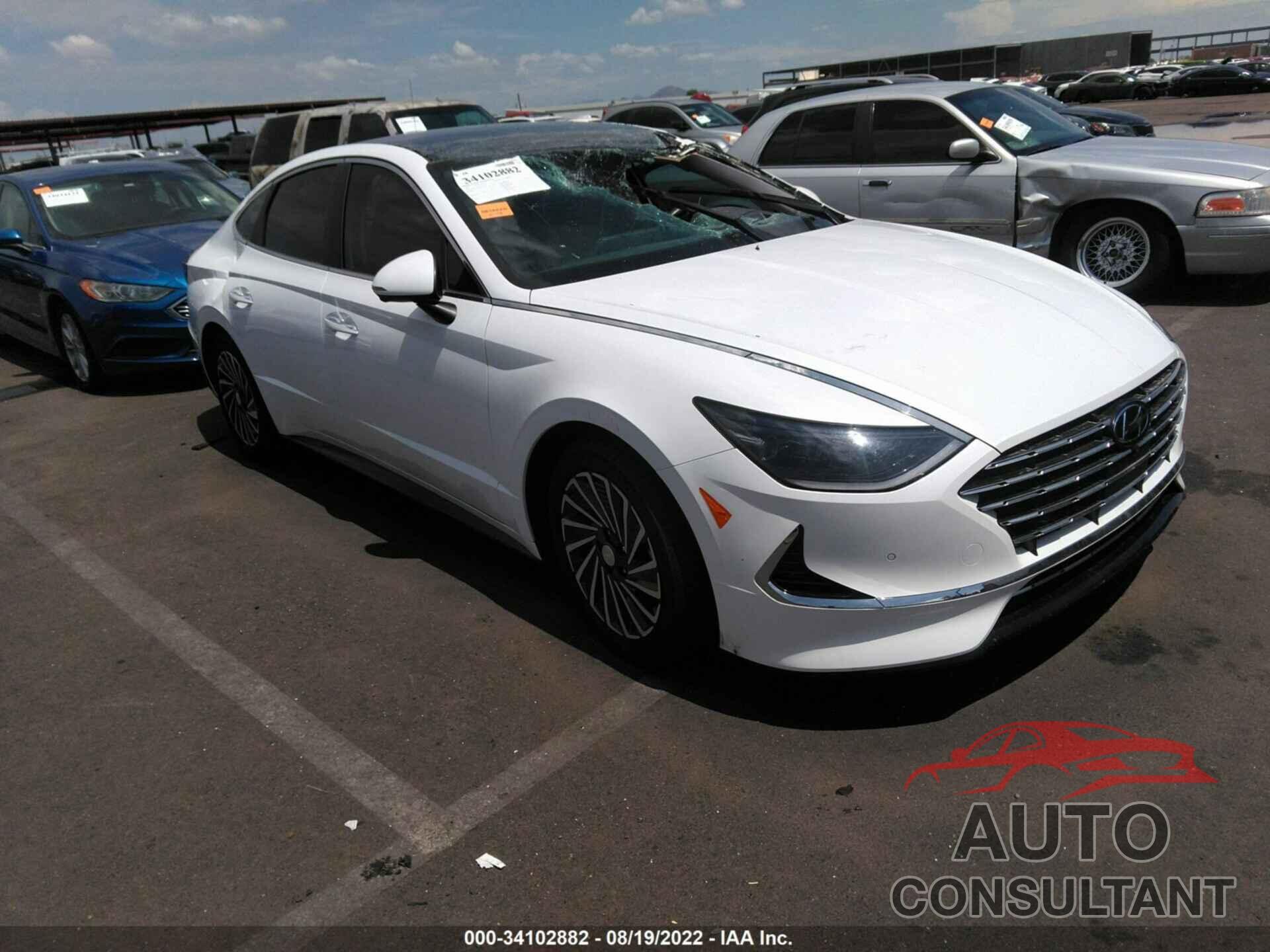 HYUNDAI SONATA HYBRID 2021 - KMHL54JJ5MA032905