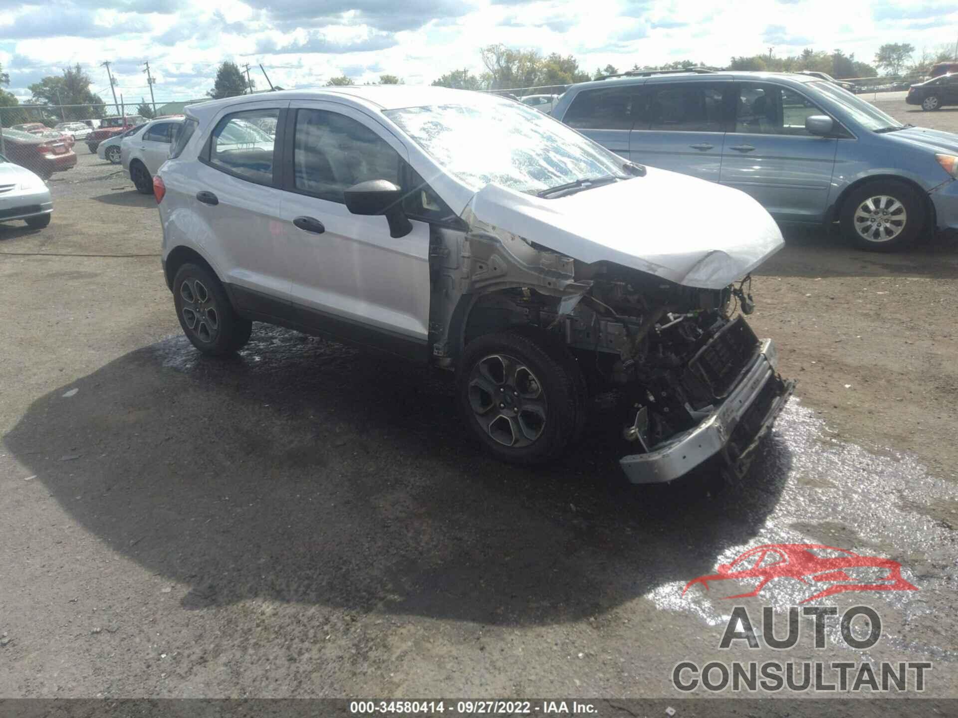 FORD ECOSPORT 2019 - MAJ6S3FL8KC269667