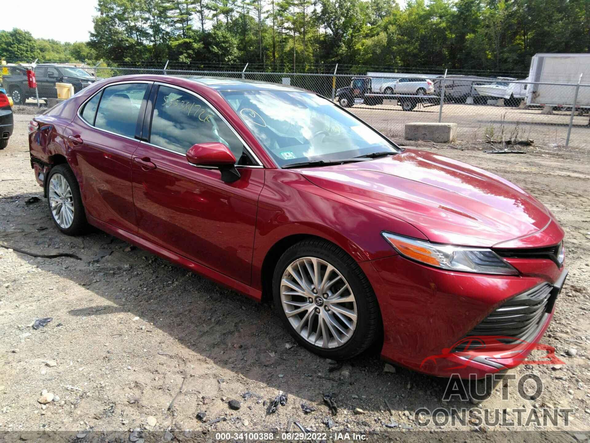 TOYOTA CAMRY 2019 - 4T1BZ1HK5KU507395