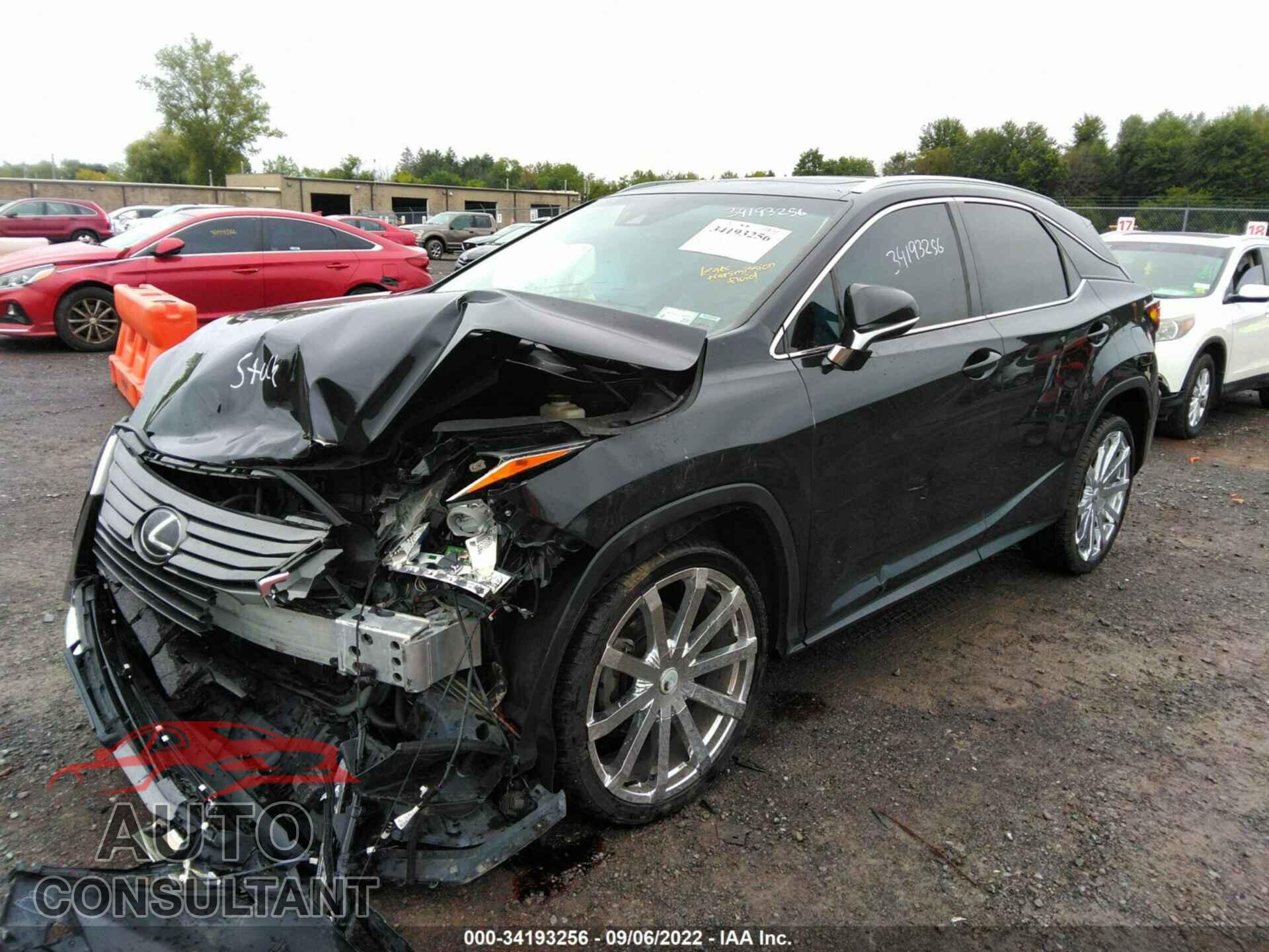 LEXUS RX 2017 - 2T2BZMCA3HC100312