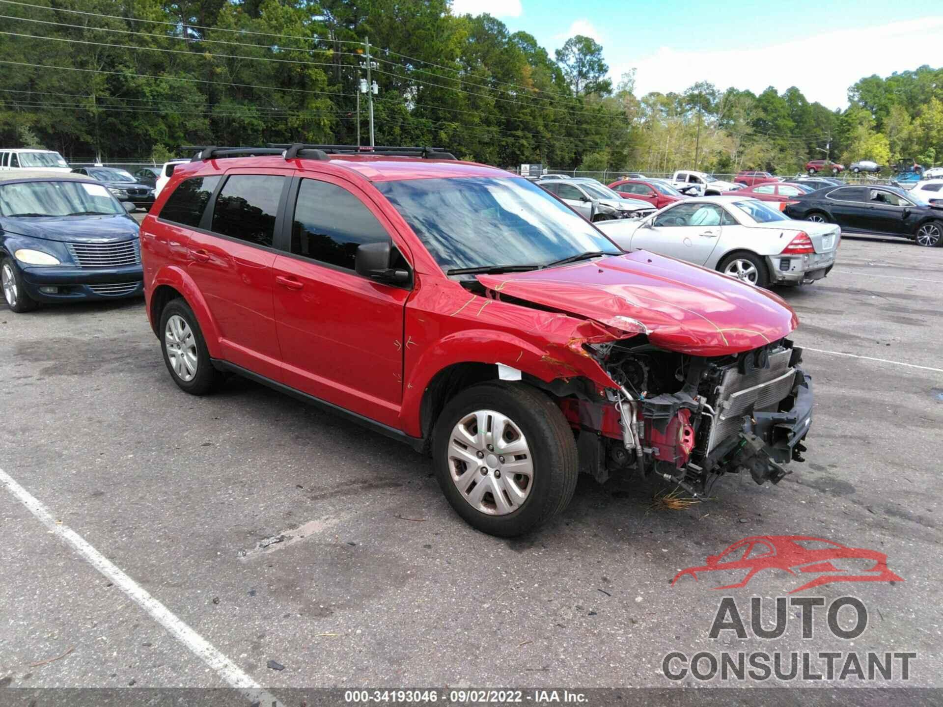 DODGE JOURNEY 2016 - 3C4PDCAB8GT110683