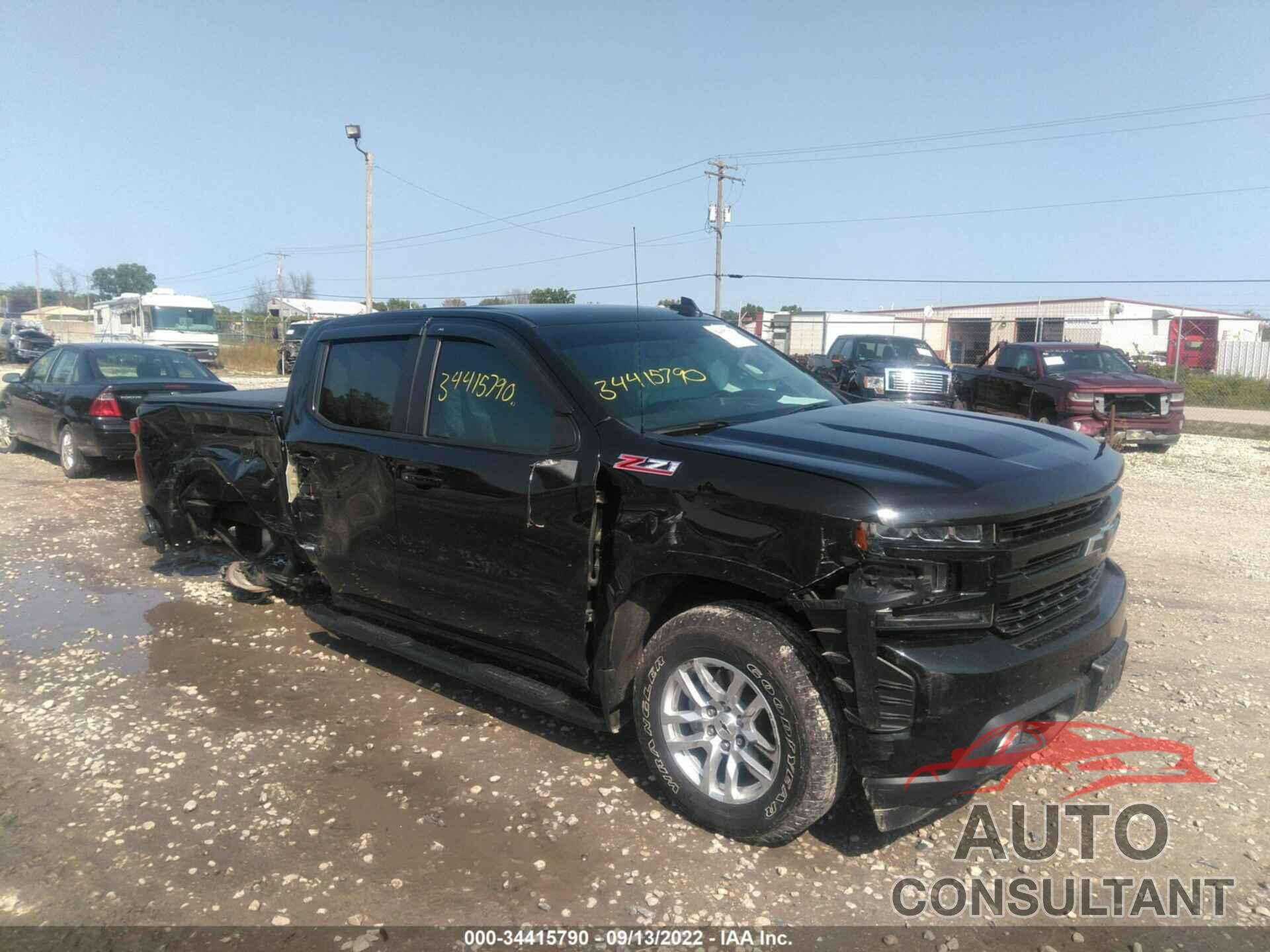 CHEVROLET SILVERADO 1500 2019 - 3GCUYEED9KG290594