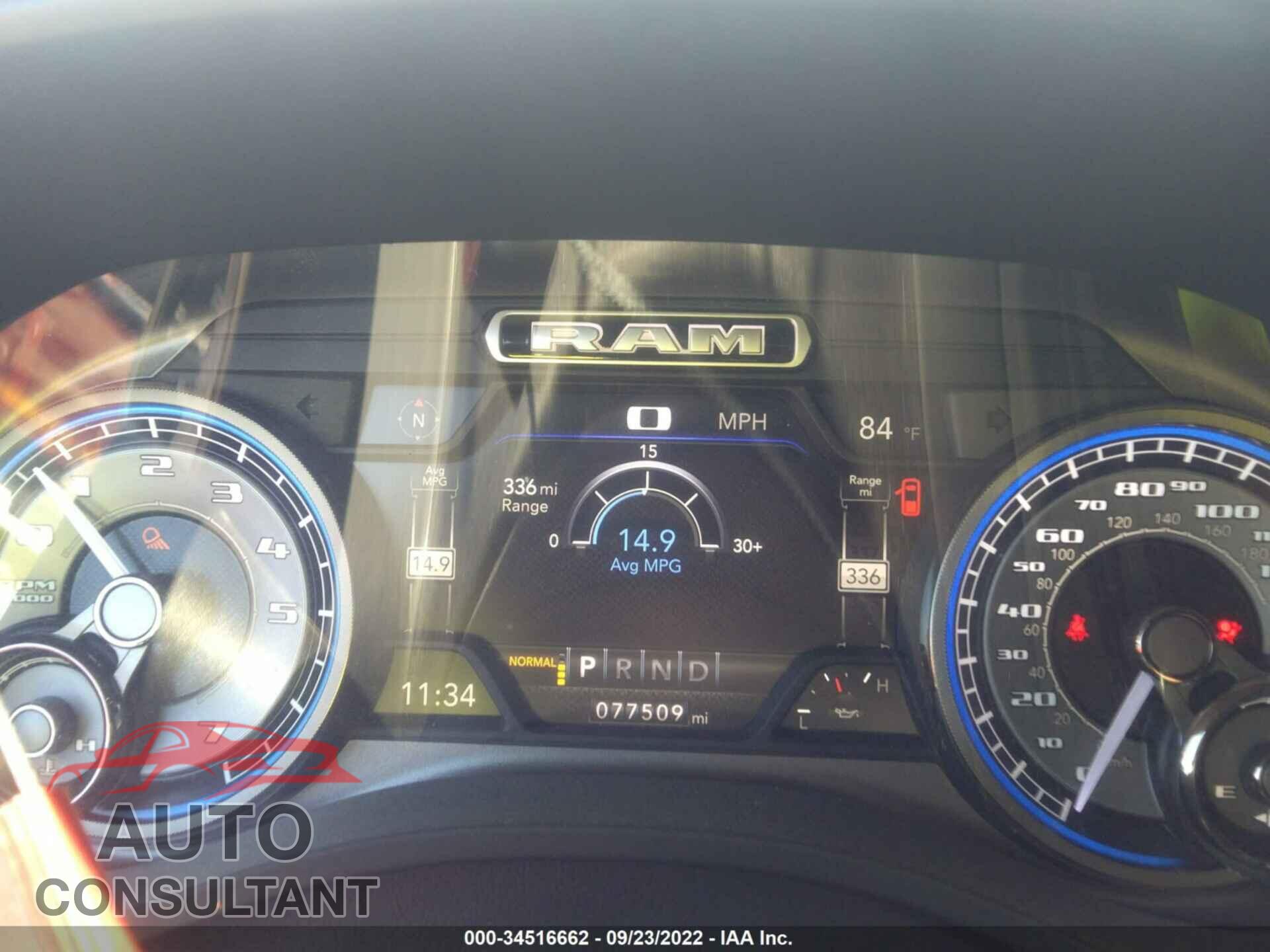 RAM 1500 2019 - 1C6SRFHT4KN522160