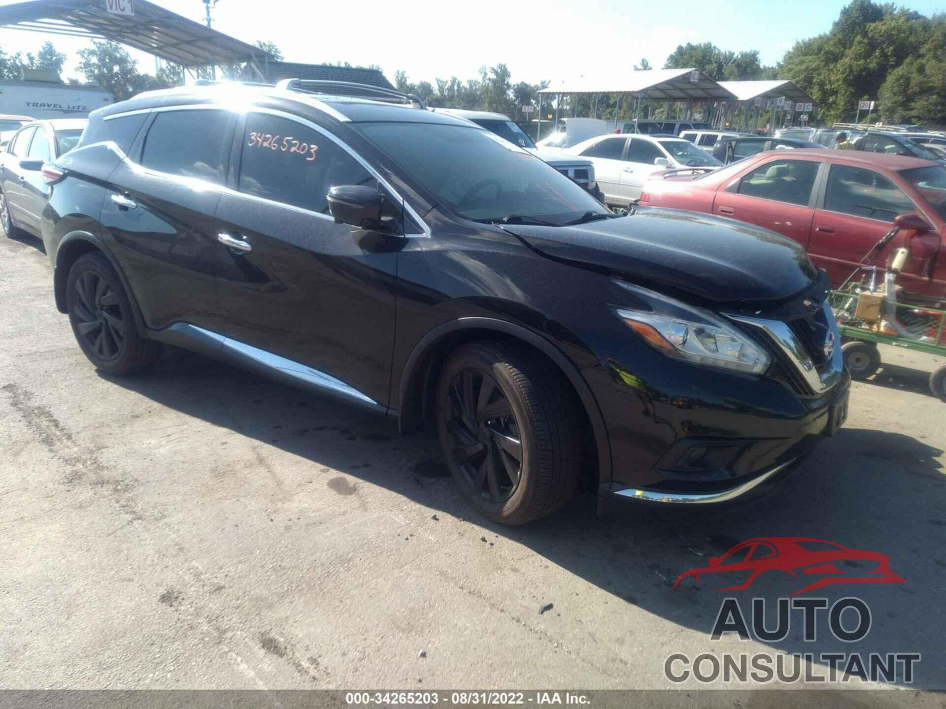 NISSAN MURANO 2017 - 5N1AZ2MH8HN192445