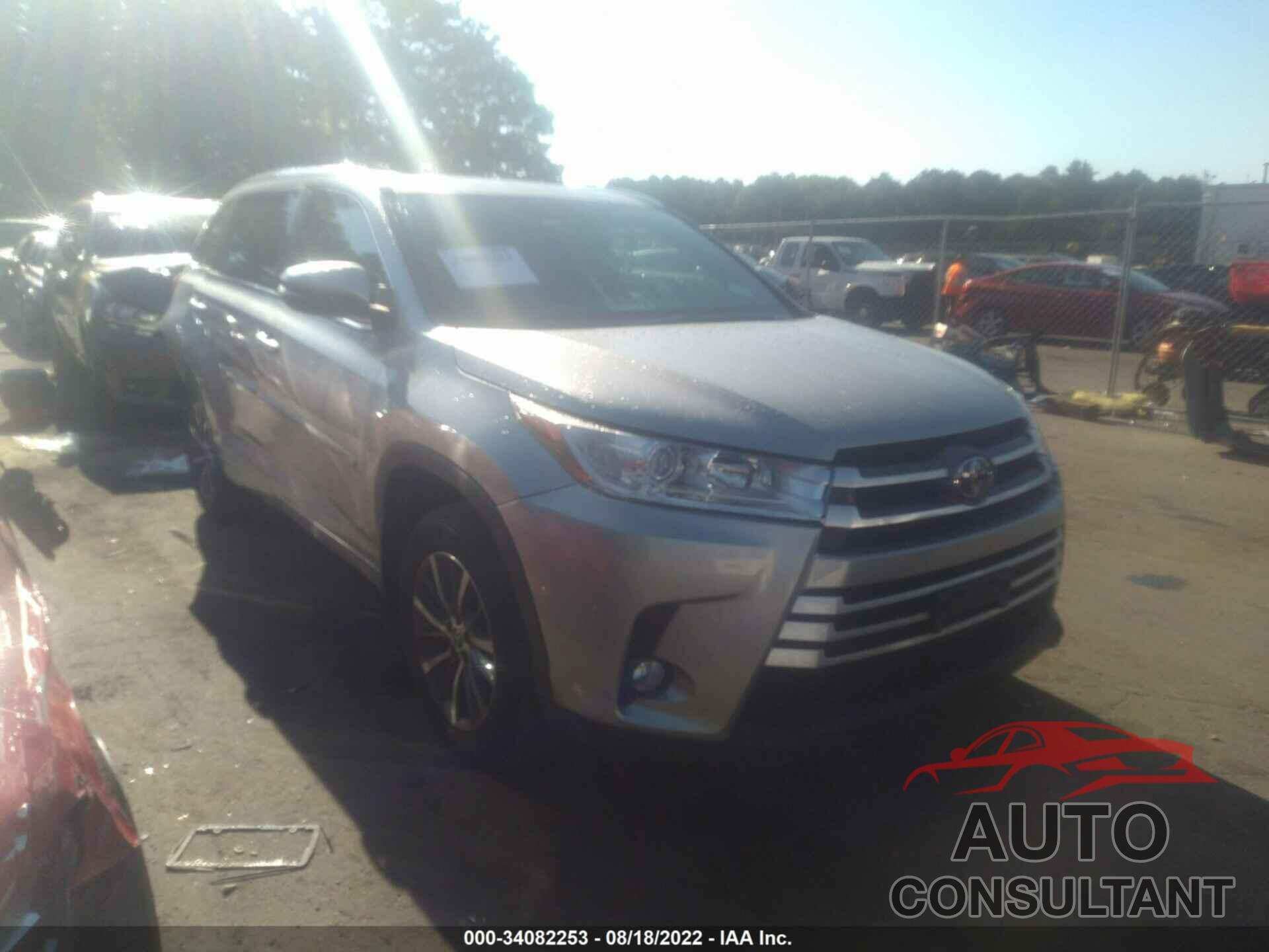TOYOTA HIGHLANDER 2017 - 5TDJZRFH7HS429740