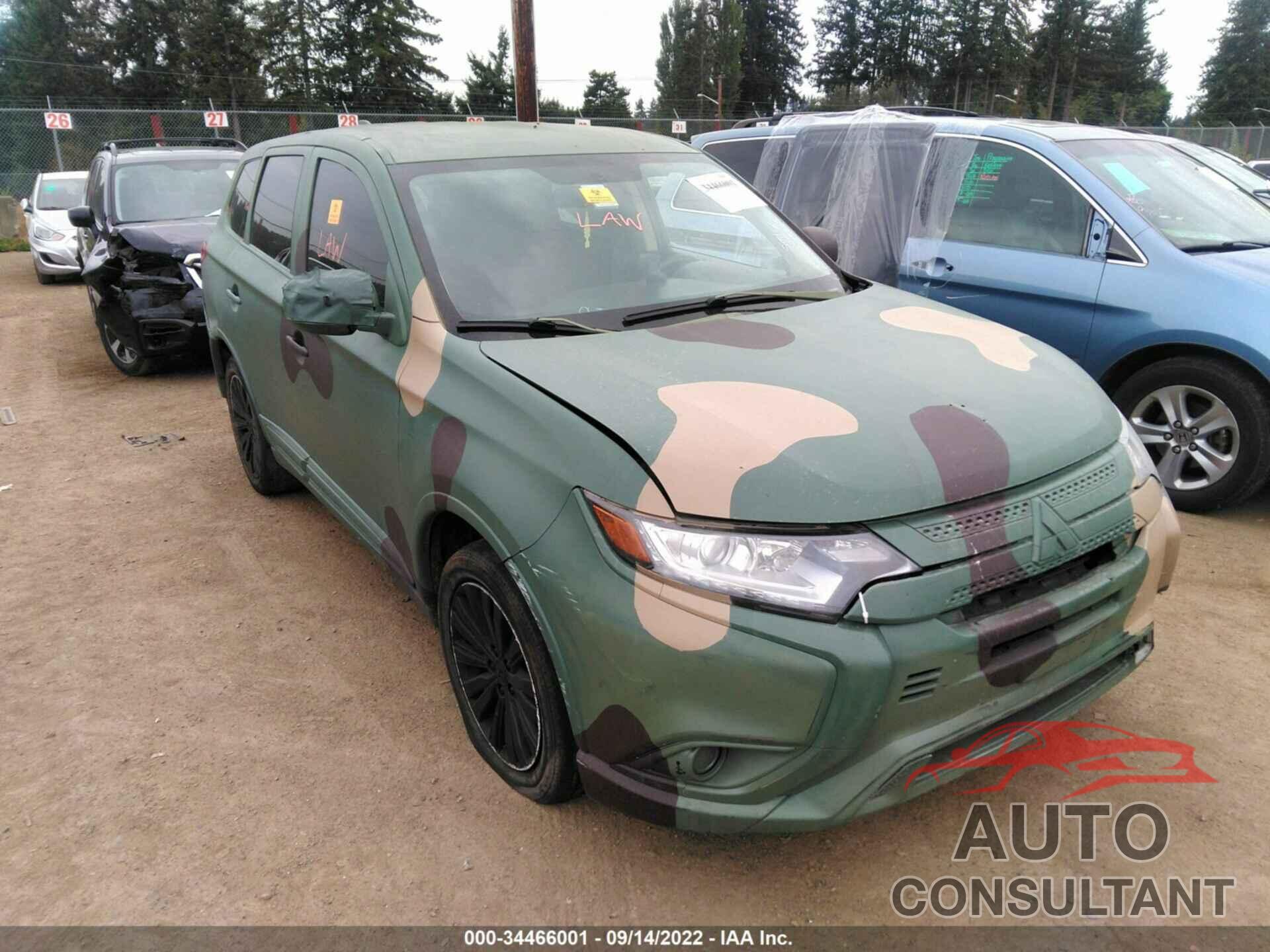 MITSUBISHI OUTLANDER 2020 - JA4AZ3A39LZ027681