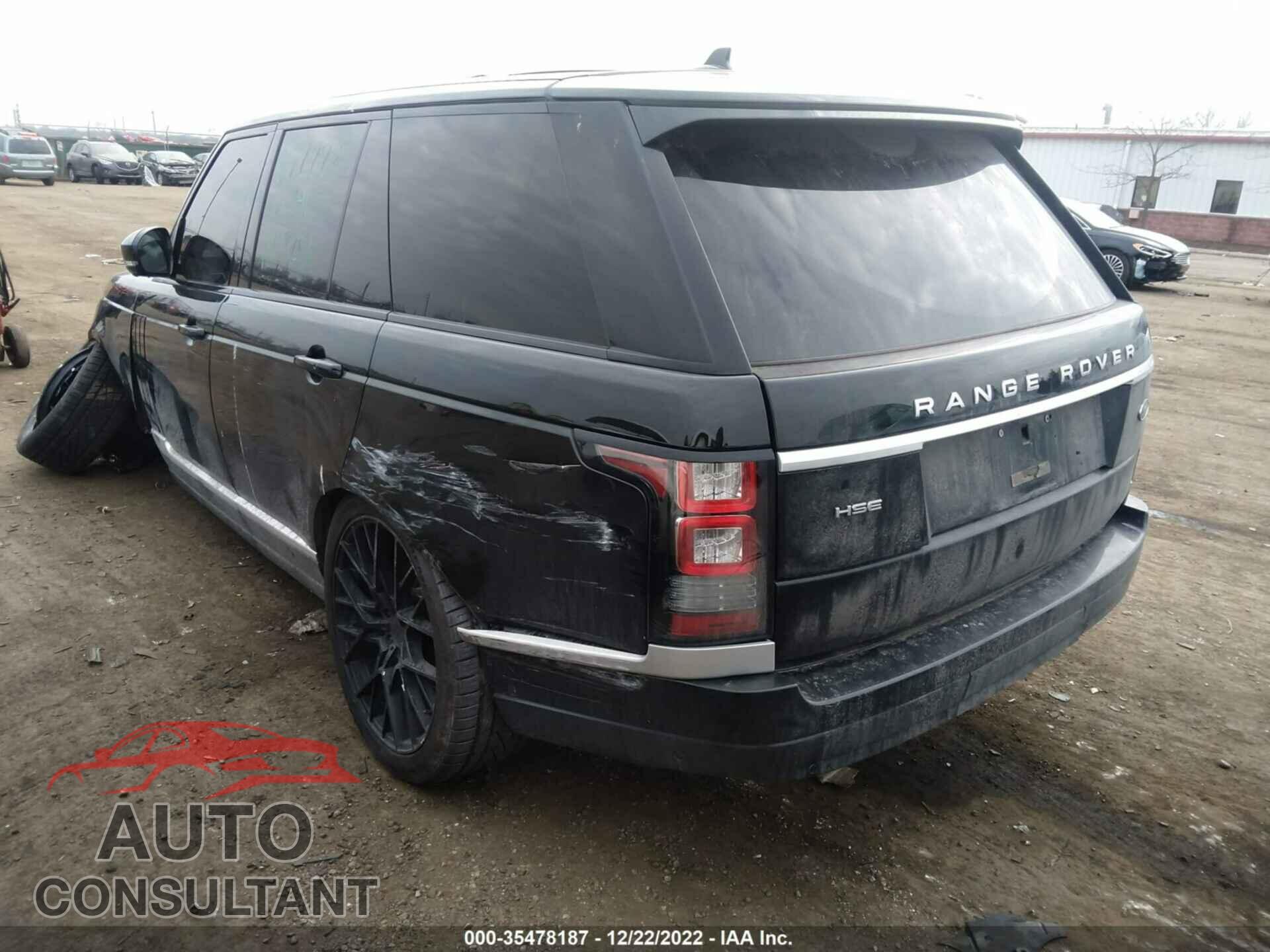 LAND ROVER RANGE ROVER 2015 - SALGS2VF4FA219251