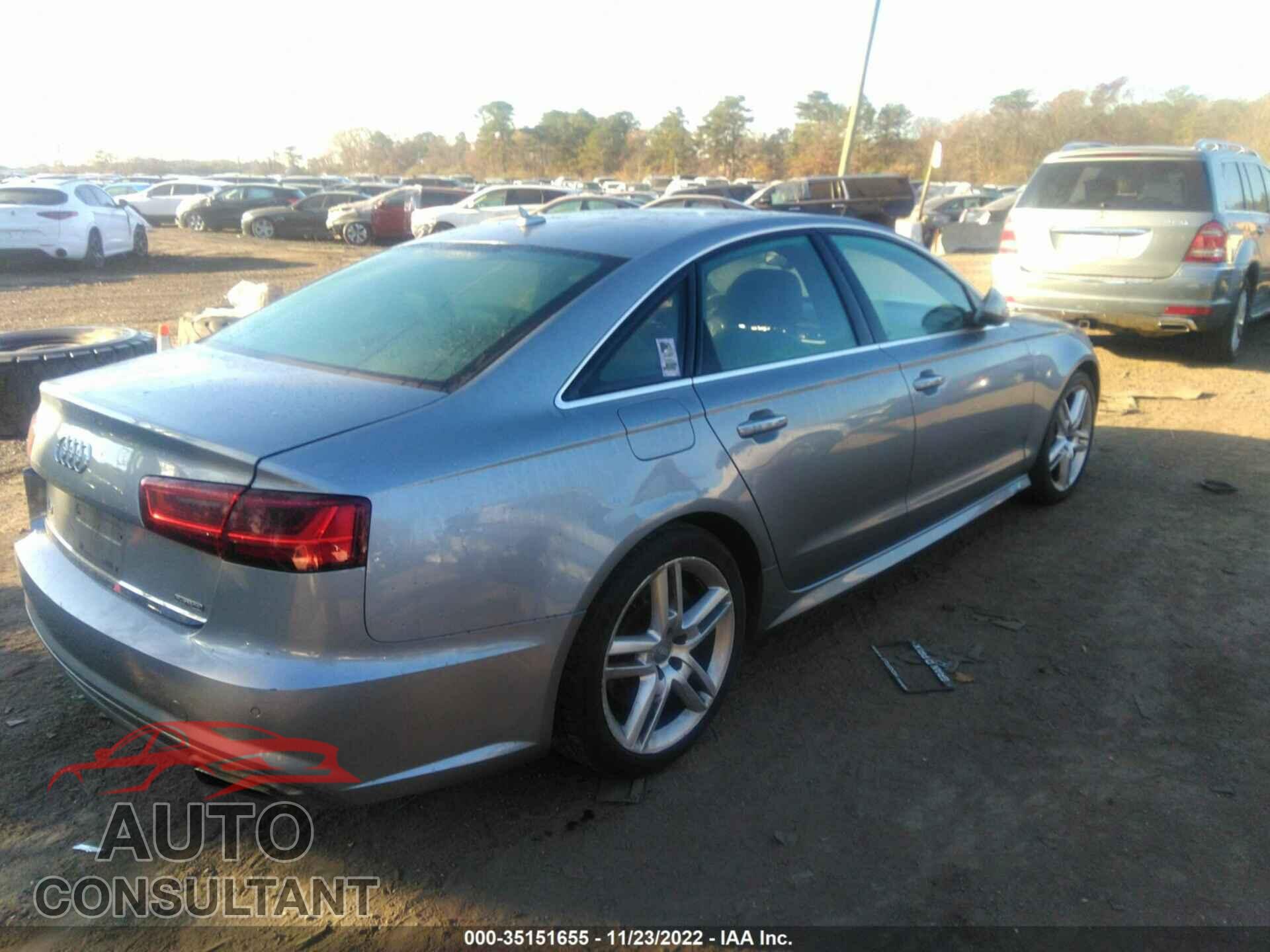 AUDI A6 2016 - WAUGFAFC2GN080447