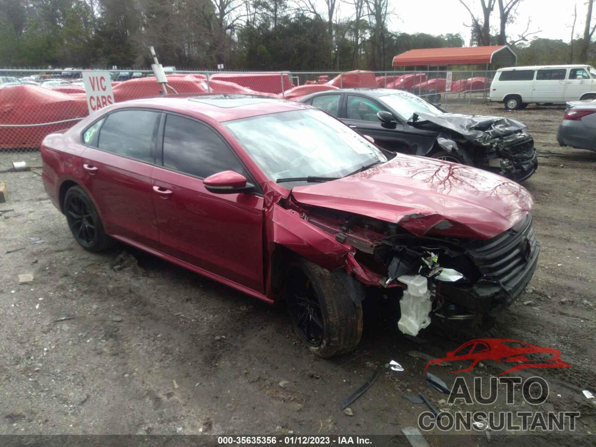 VOLKSWAGEN PASSAT 2019 - 1VWLA7A34KC012677