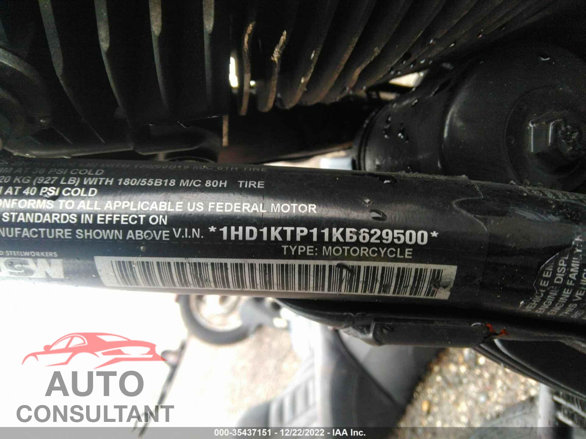 HARLEY-DAVIDSON FLTRXS 2019 - 1HD1KTP11KB629500