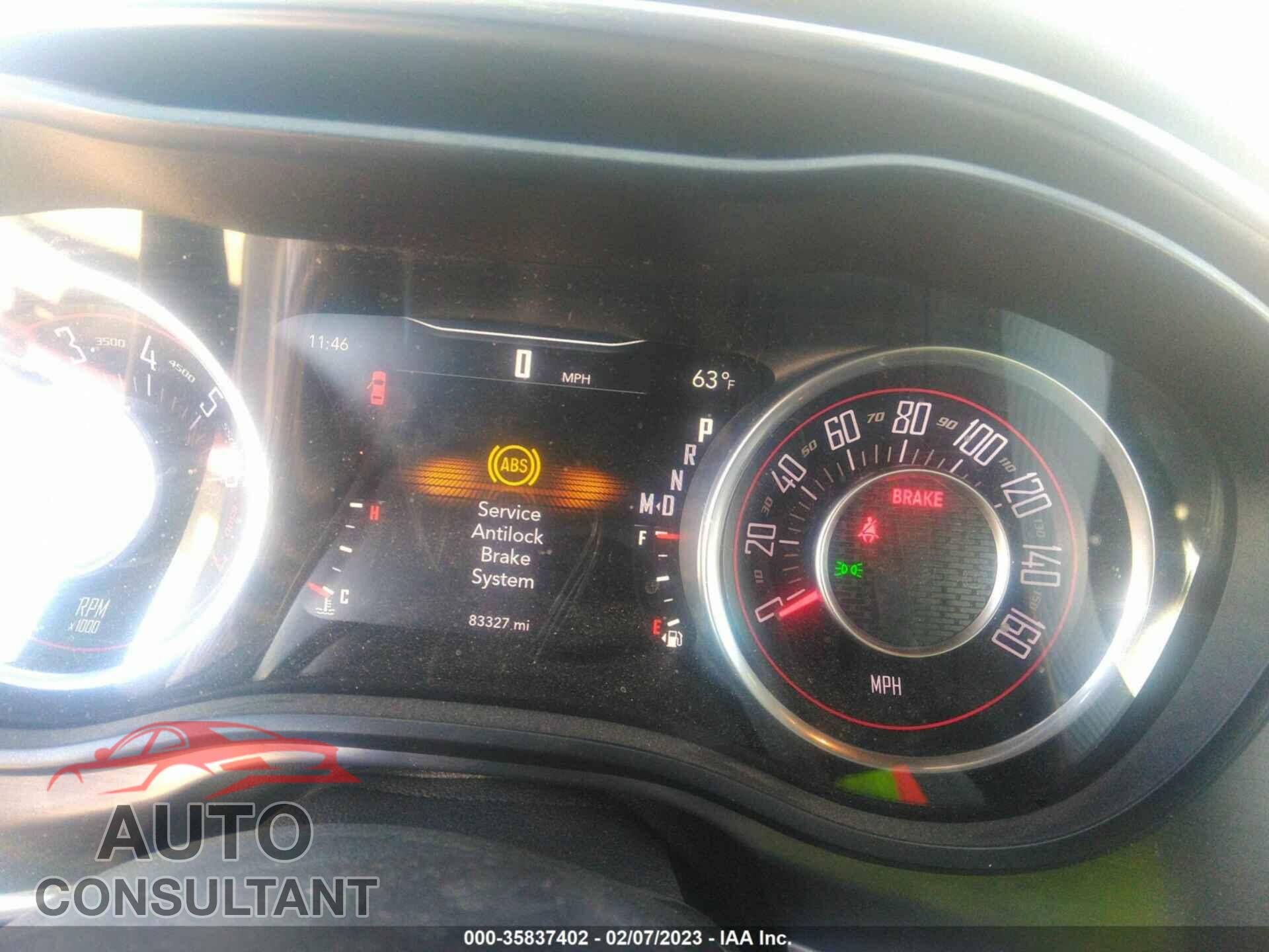 DODGE CHALLENGER 2016 - 2C3CDZAG5GH107721