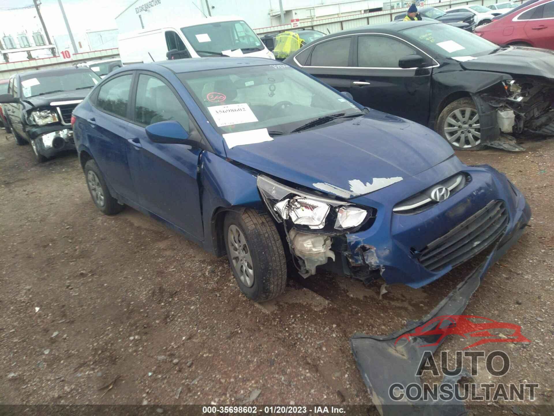 HYUNDAI ACCENT 2017 - KMHCT4AE0HU249937