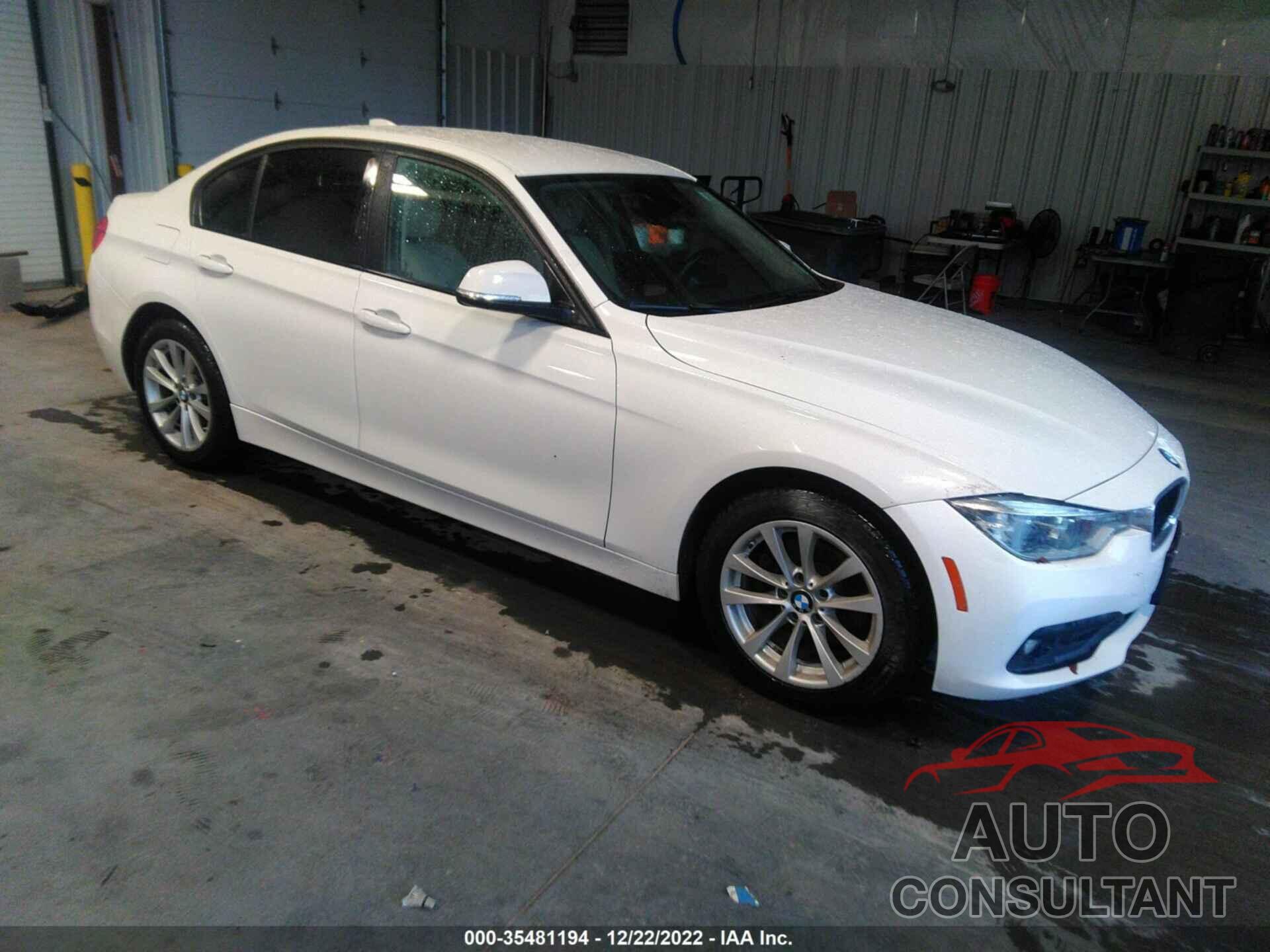 BMW 3 SERIES 2018 - WBA8A3C56JA488629