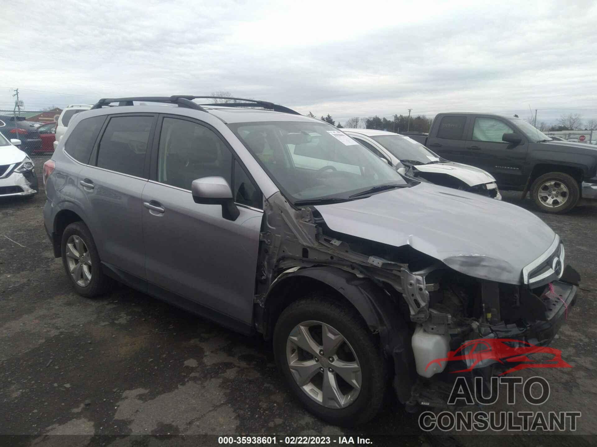 SUBARU FORESTER 2016 - JF2SJAHC6GH409045
