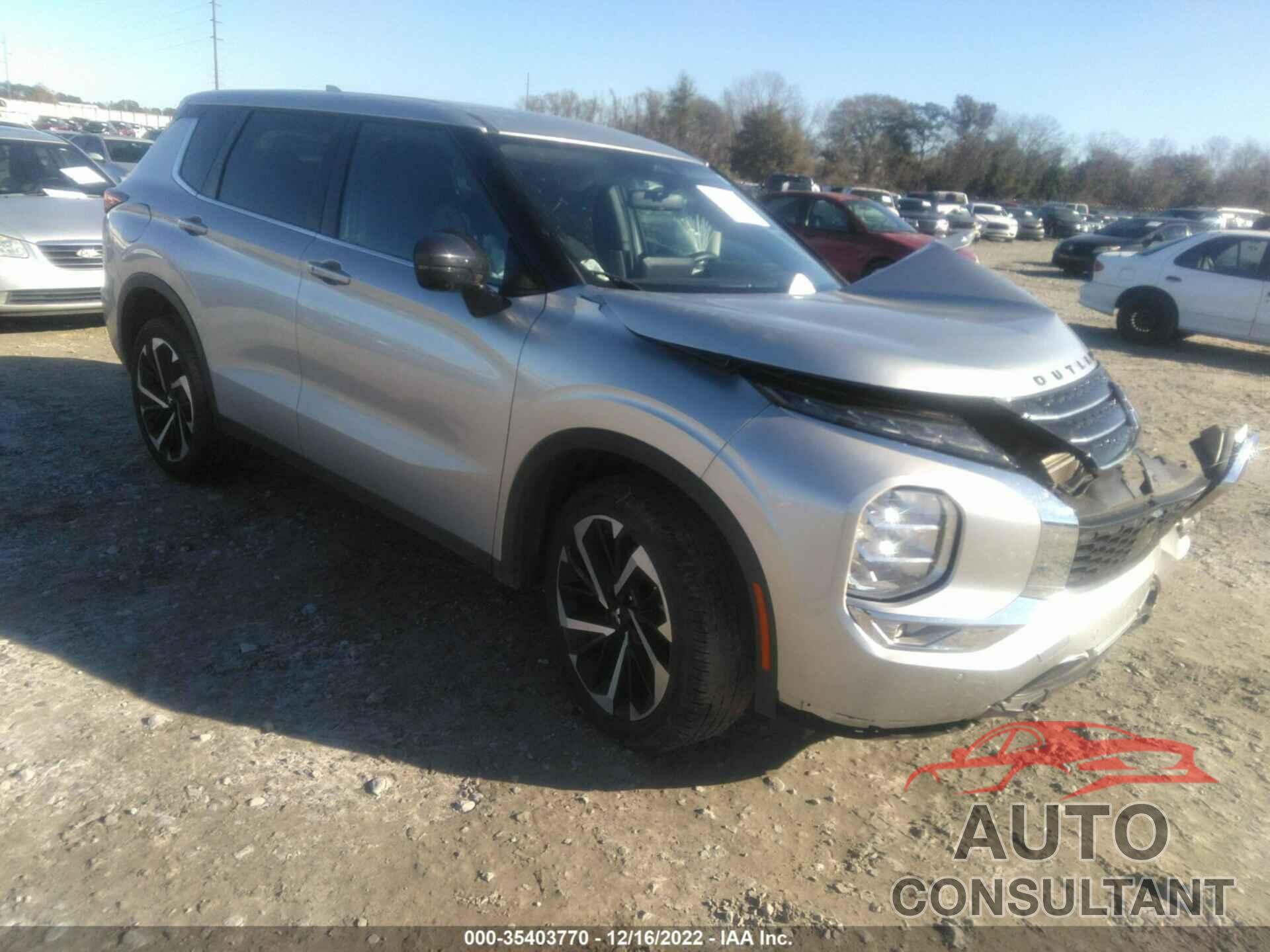 MITSUBISHI OUTLANDER 2022 - JA4J3UA82NZ036423