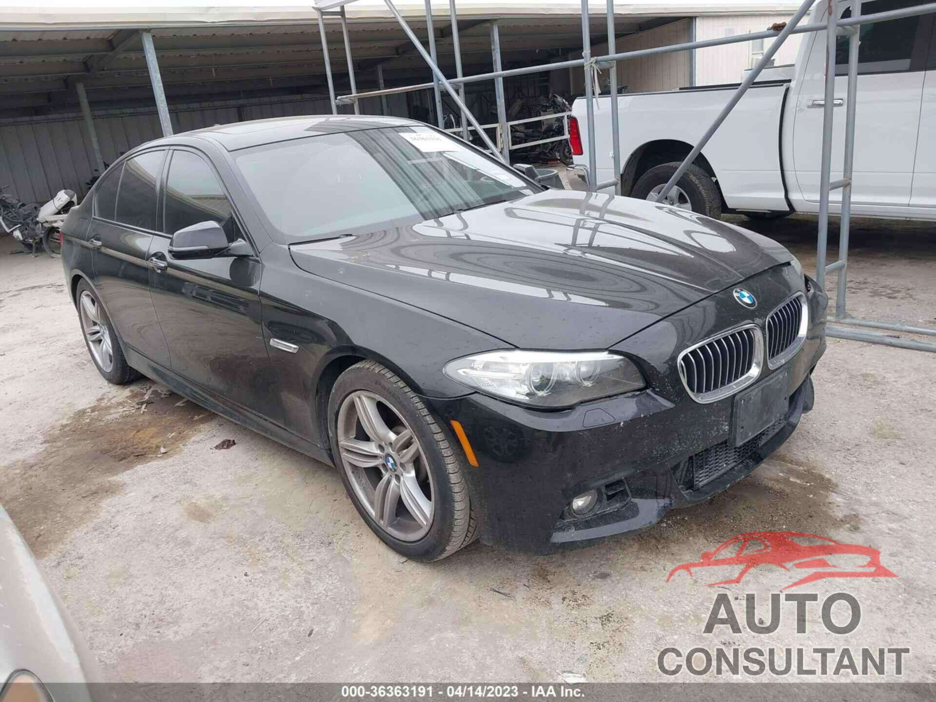 BMW 5 SERIES 2016 - WBA5B1C50GG553579