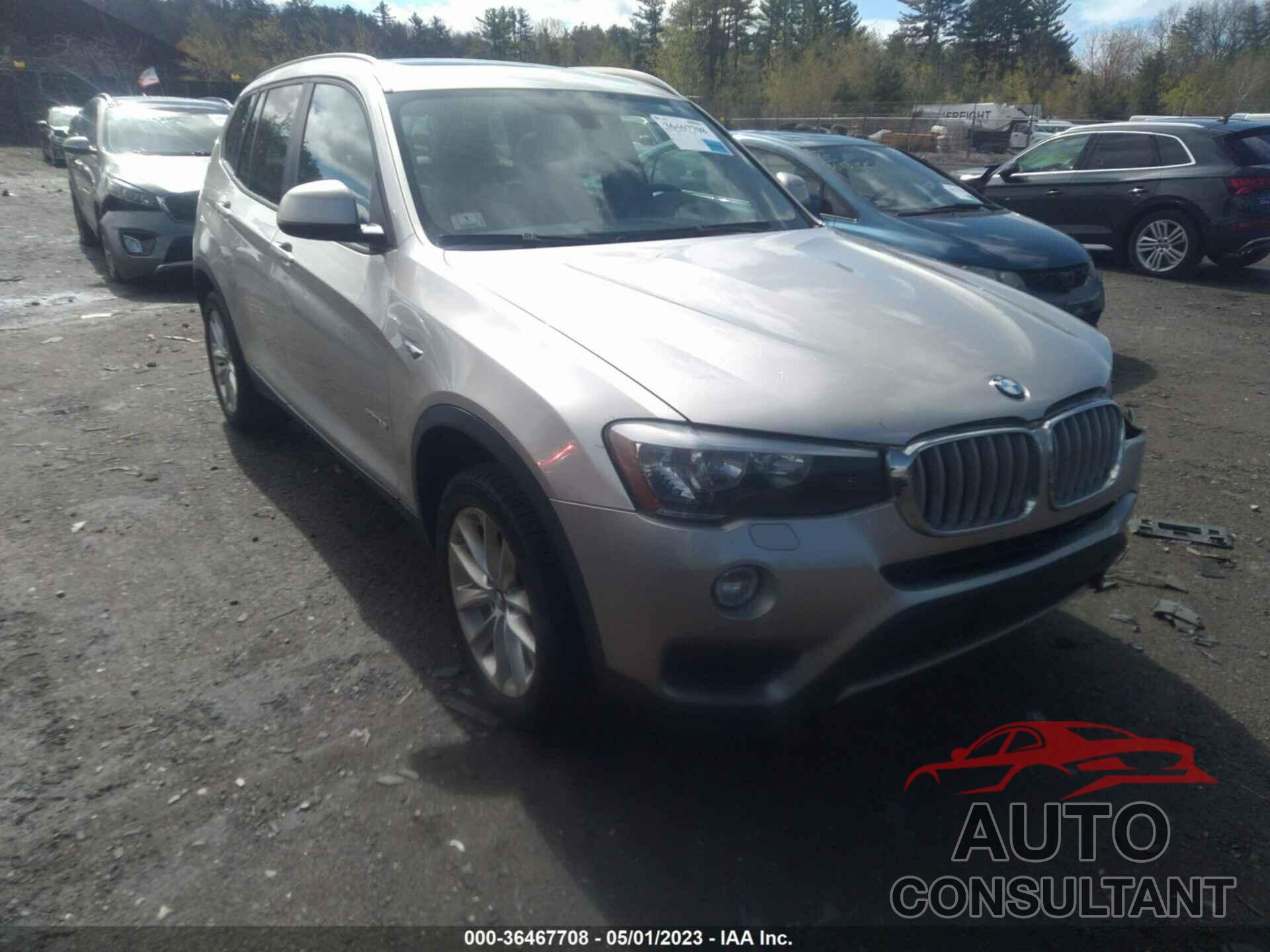 BMW X3 2015 - 5UXWX9C56F0D50051