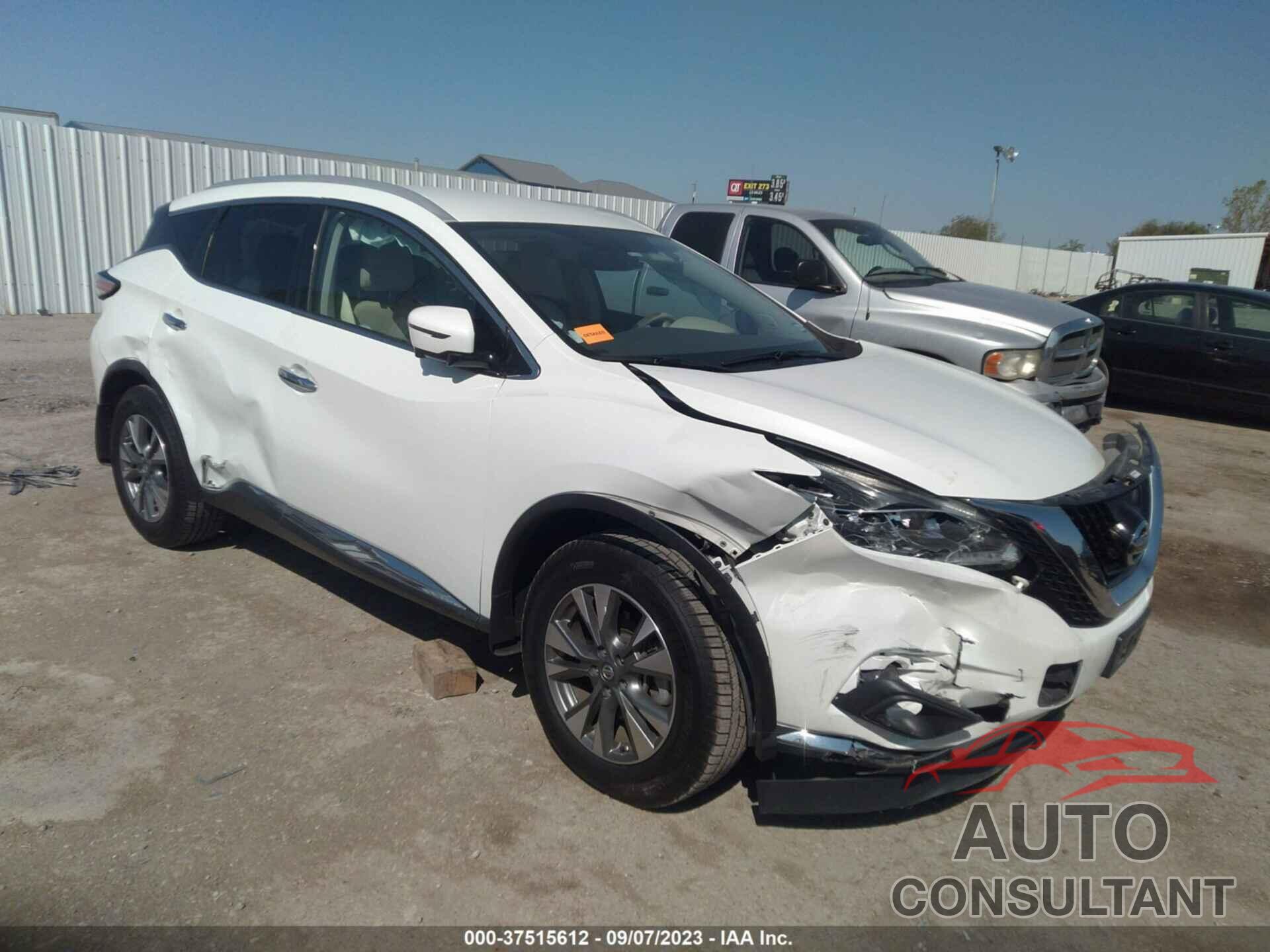 NISSAN MURANO 2018 - 5N1AZ2MG6JN185183