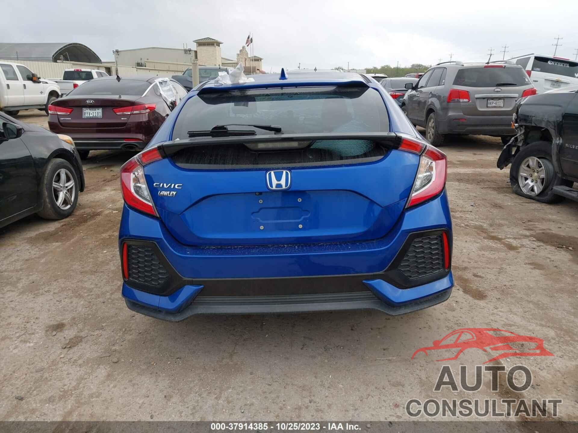 HONDA CIVIC HATCHBACK 2017 - SHHFK7H22HU215023