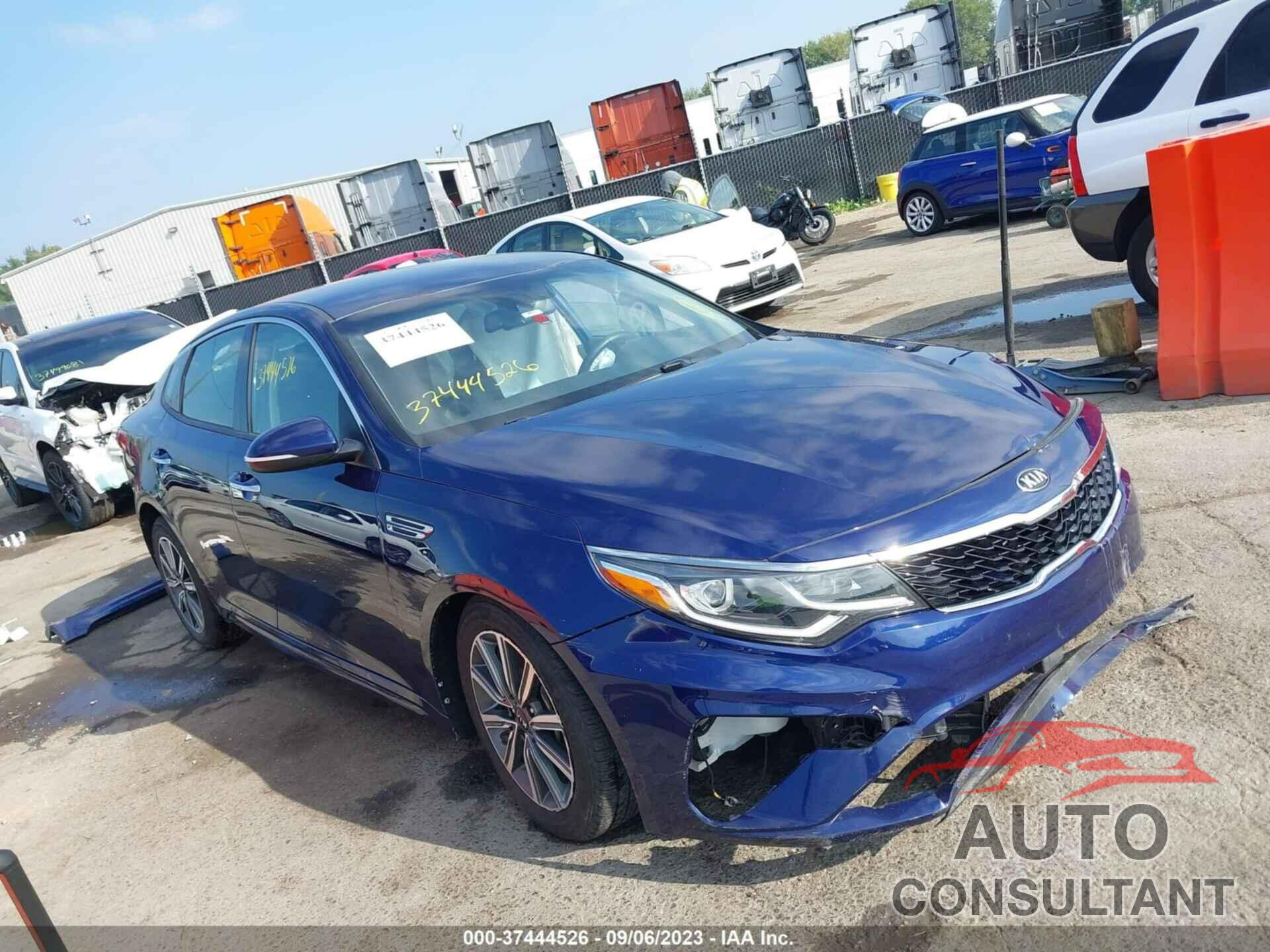 KIA OPTIMA 2019 - 5XXGU4L15KG324609