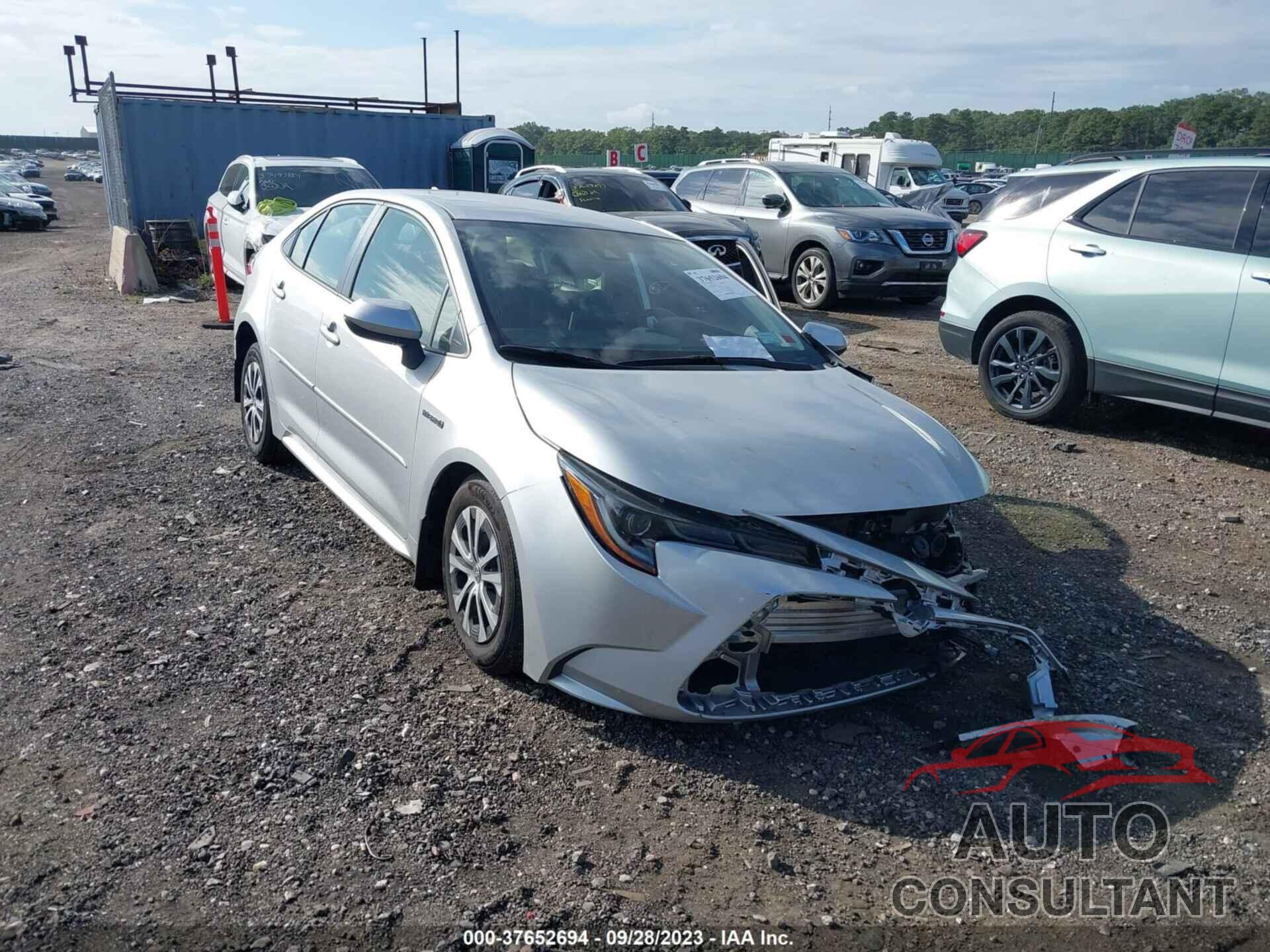 TOYOTA COROLLA 2021 - JTDEAMDE7MJ028748