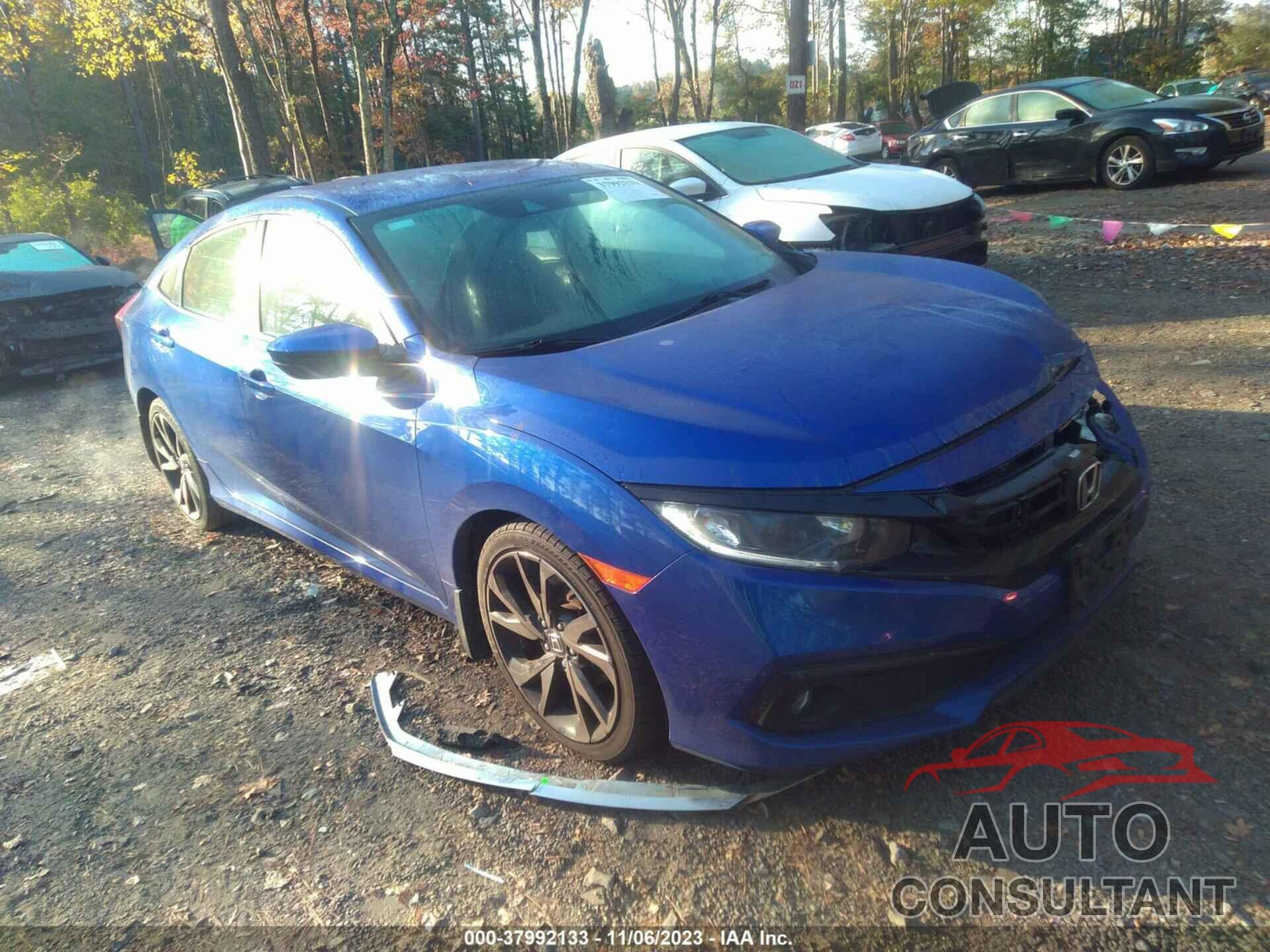 HONDA CIVIC 2019 - 2HGFC2F83KH562548