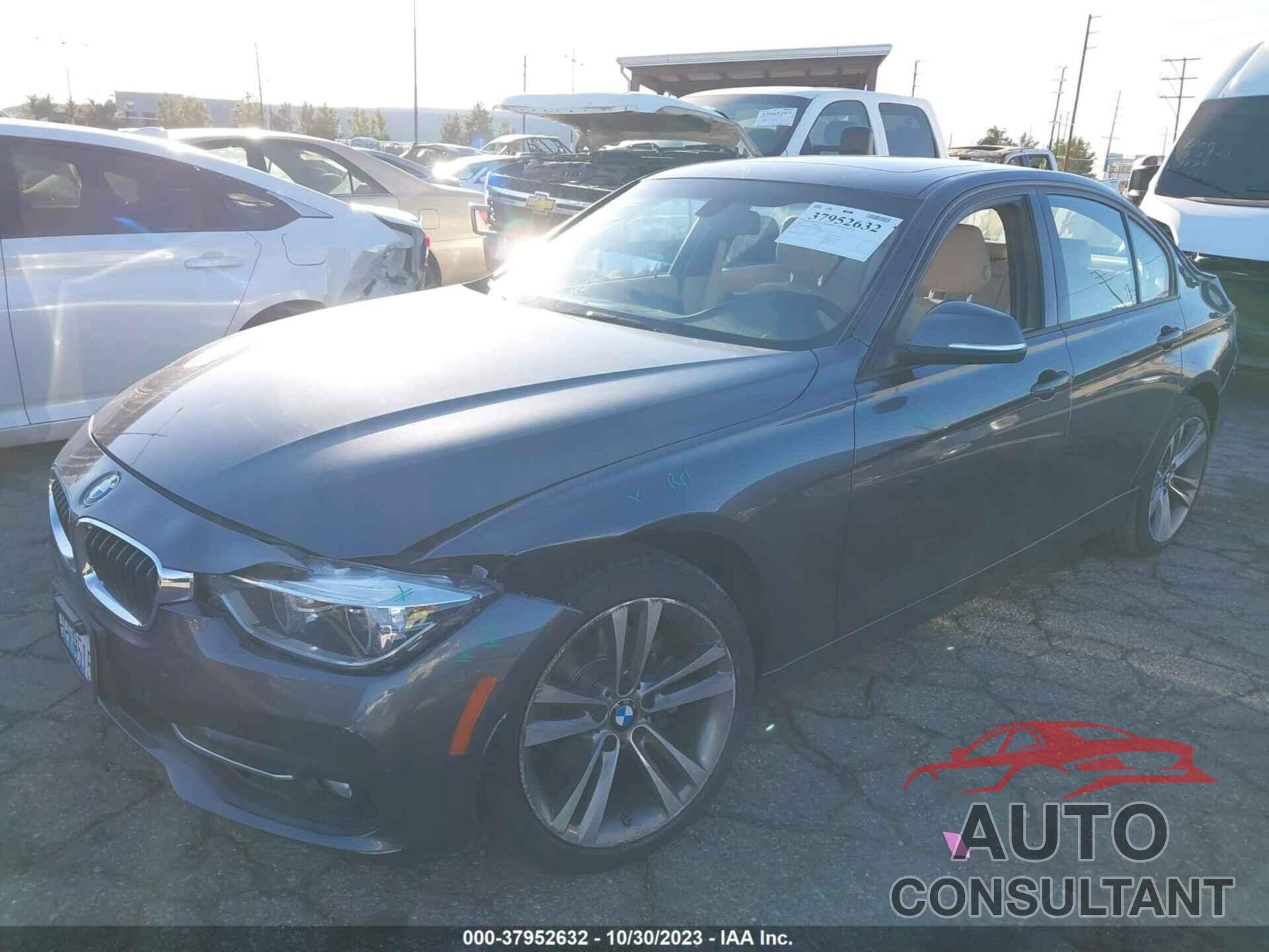 BMW 3 SERIES 2016 - WBA8E3C55GK502608