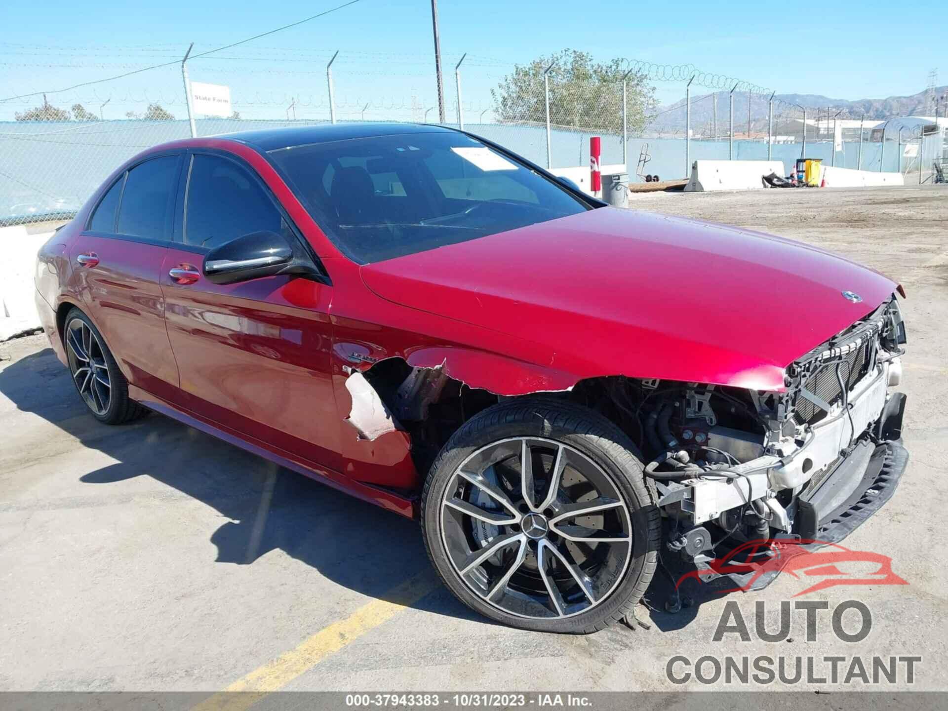 MERCEDES-BENZ C-CLASS 2019 - 55SWF6EB2KU285213