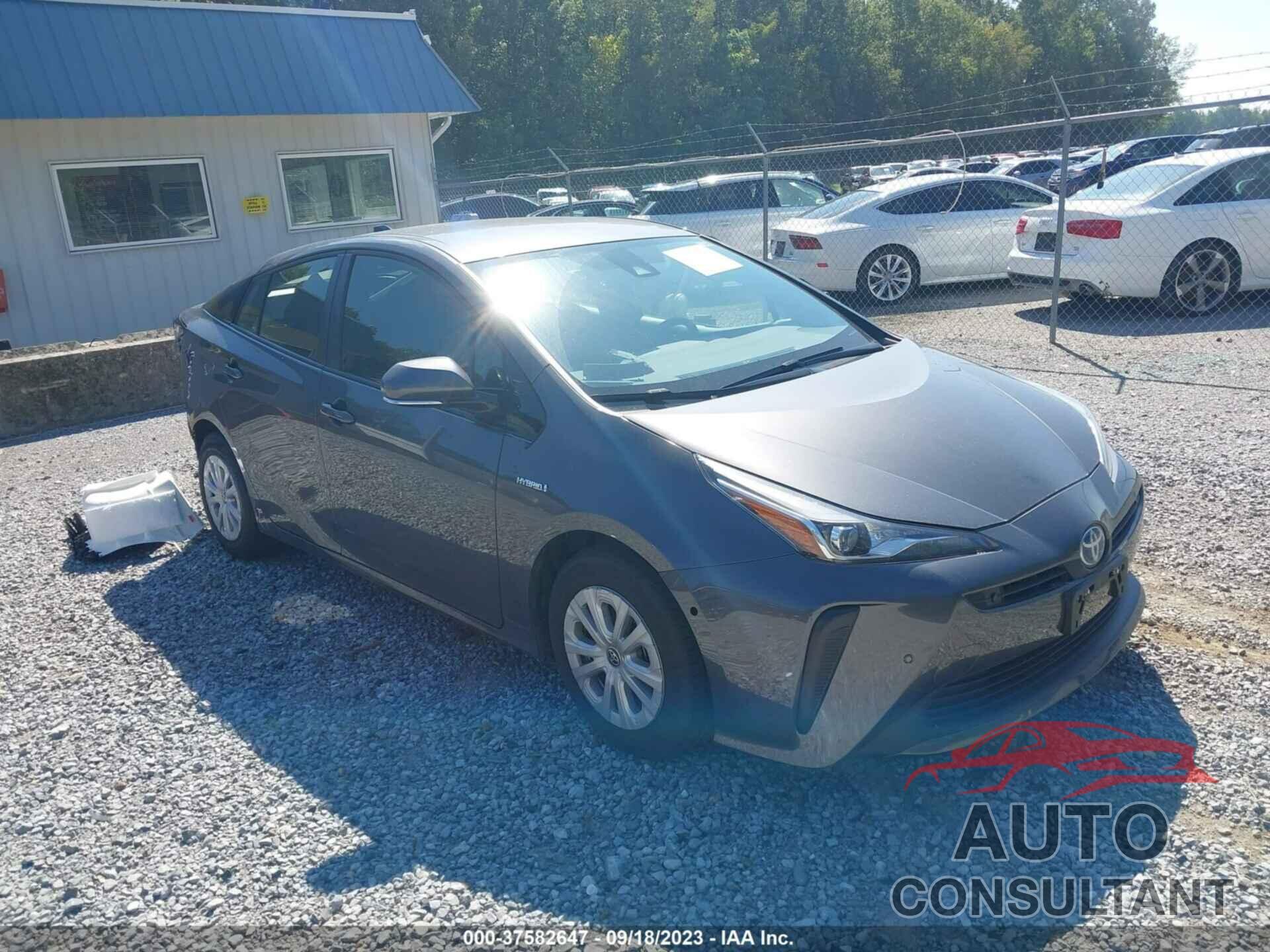 TOYOTA PRIUS 2020 - JTDKARFUXL3123845