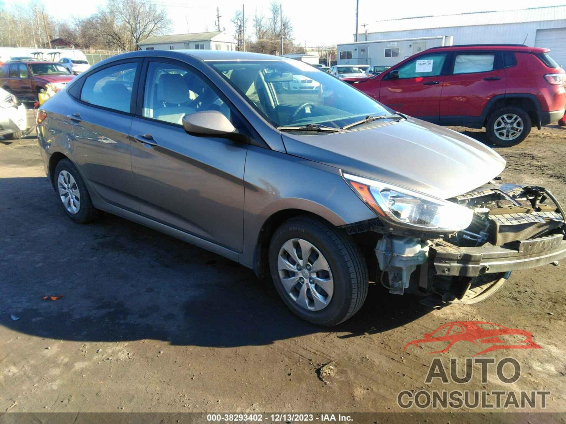 HYUNDAI ACCENT 2017 - KMHCT4AE7HU366687