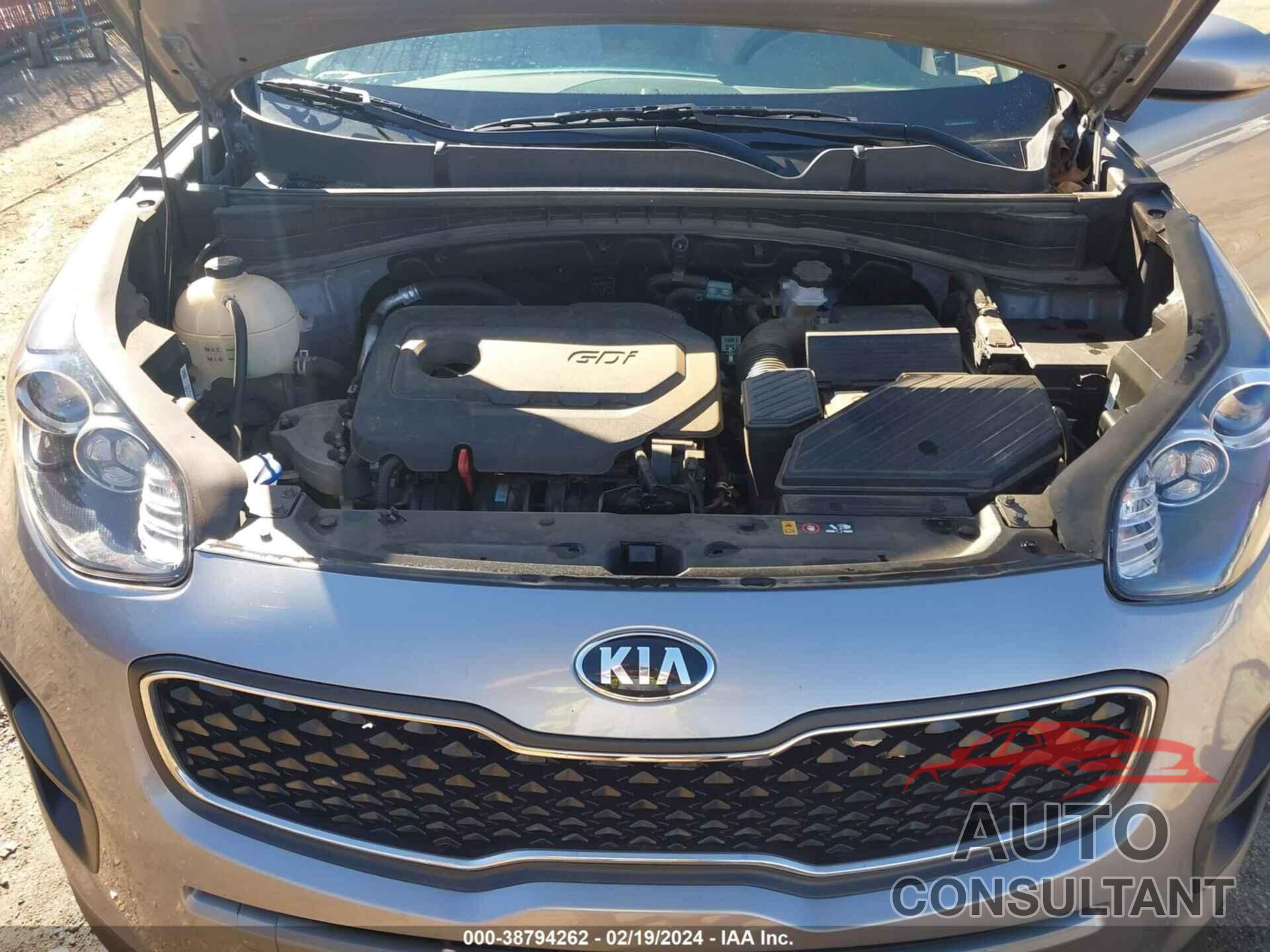 KIA SPORTAGE 2019 - KNDPM3AC2K7612272