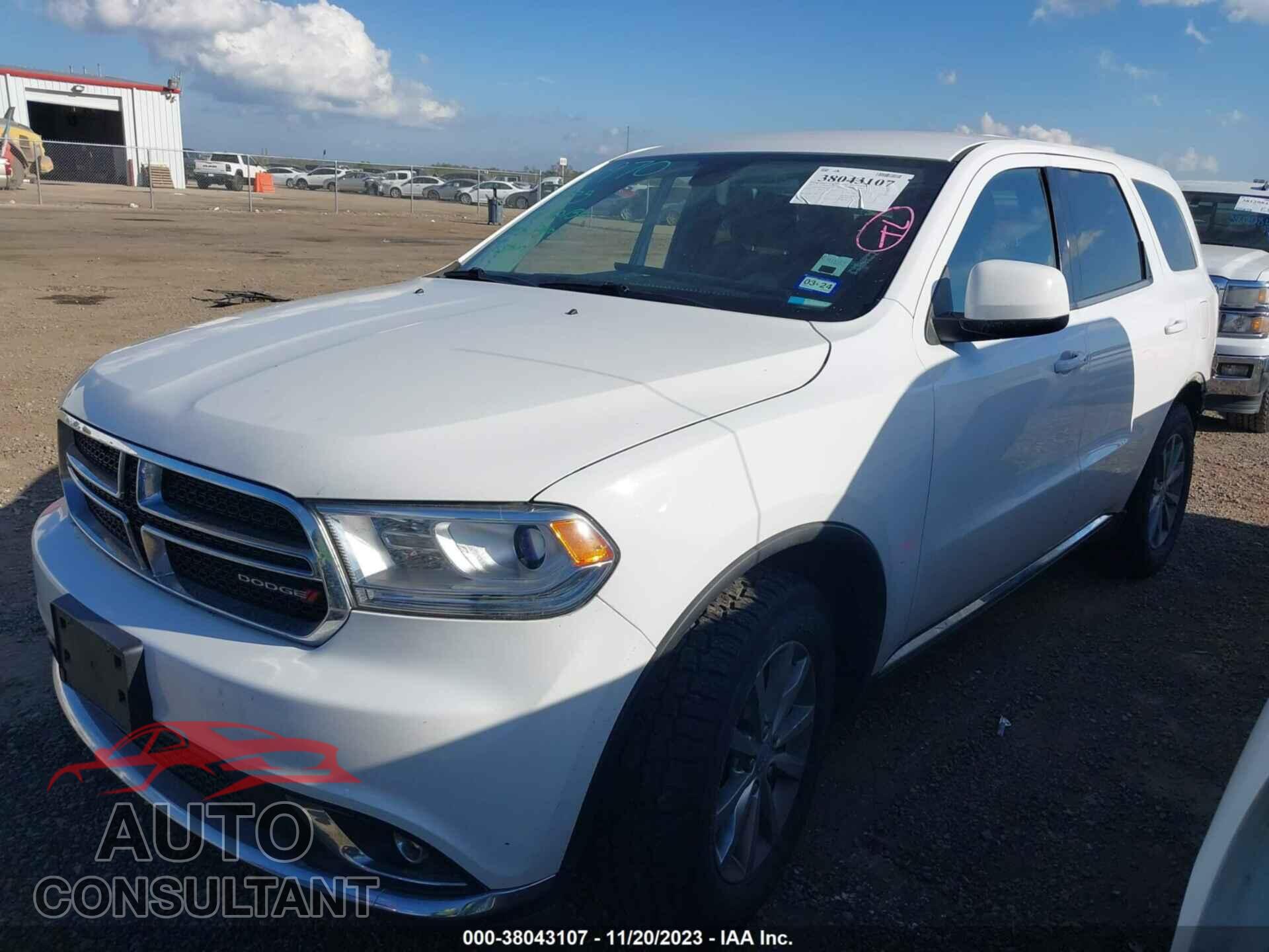 DODGE DURANGO 2017 - 1C4RDHAG9HC660473