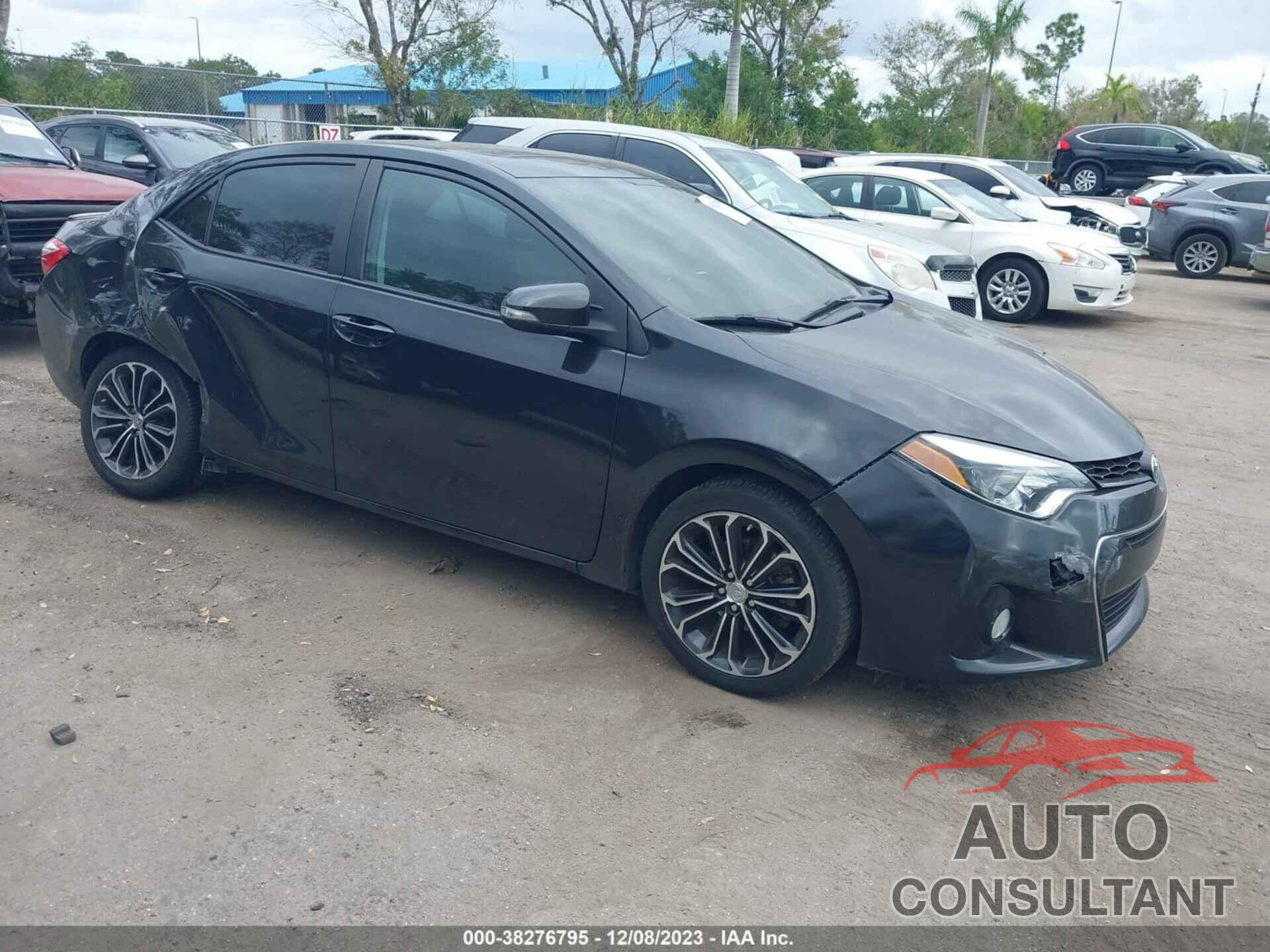 TOYOTA COROLLA 2016 - 2T1BURHE3GC509596