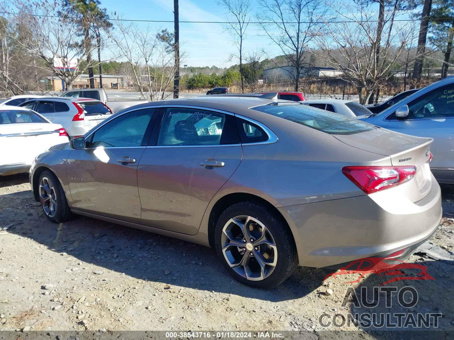 CHEVROLET MALIBU 2022 - 1G1ZD5ST2NF123926