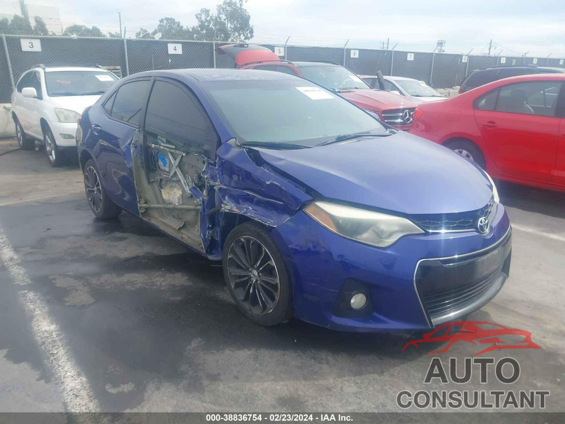 TOYOTA COROLLA 2016 - 5YFBURHEXGP422584