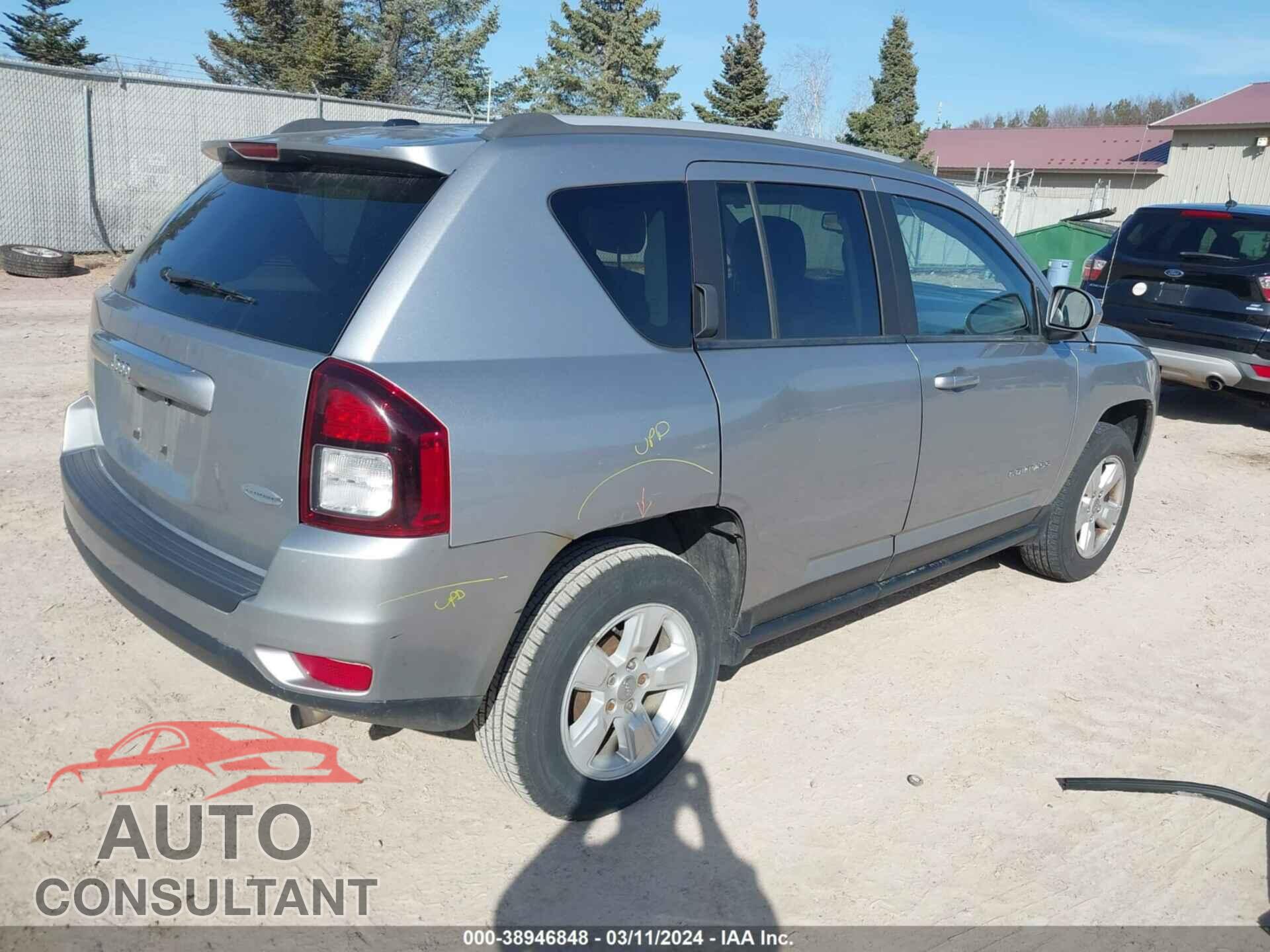 JEEP COMPASS 2017 - 1C4NJCEA1HD206678