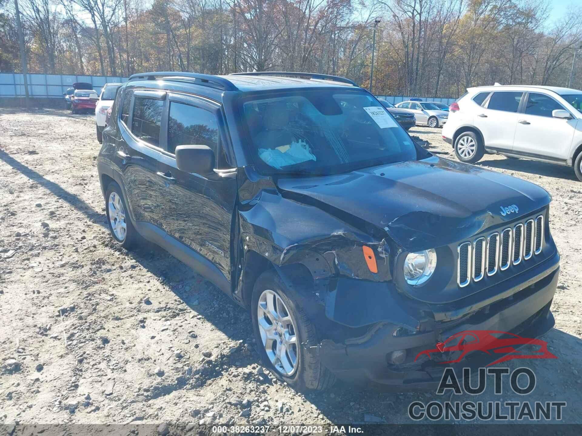 JEEP RENEGADE 2018 - ZACCJABB4JPH15065