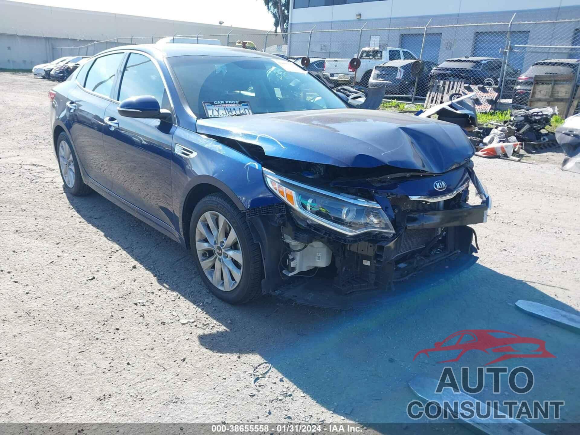 KIA OPTIMA 2017 - 5XXGU4L36HG136952